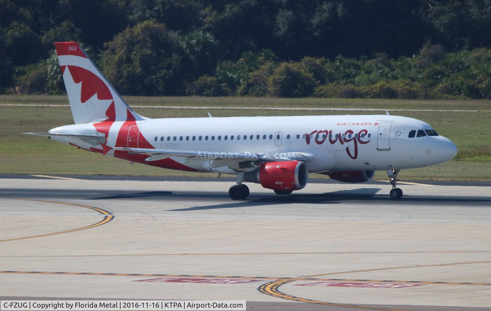 C-FZUG, 1997 Airbus A319-114 C/N 697, TPA spotting