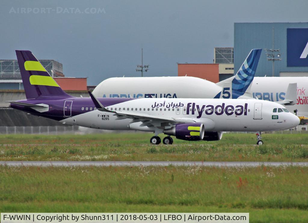 F-WWIN, 2018 Airbus A320-214 C/N 8285, C/n 8285 - To be HZ-FAH