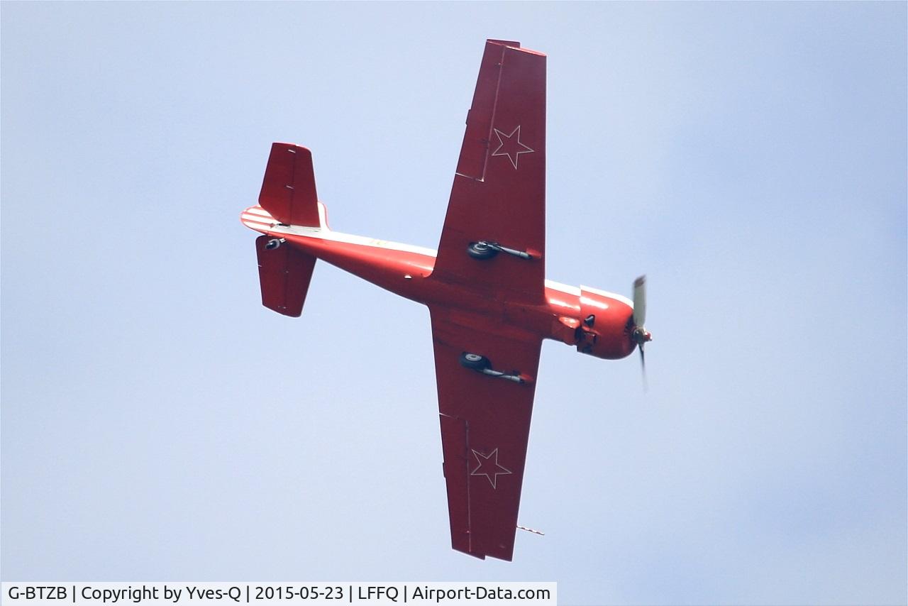 G-BTZB, 1980 Yakovlev Yak-50 C/N 801810, Yakovlev Yak-50 , On display, La Ferté-Alais Airfield (LFFQ) Air Show 2015