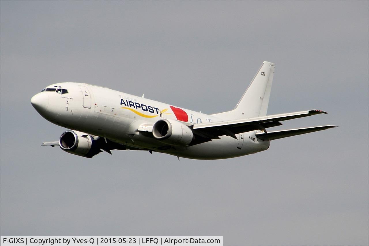 F-GIXS, 1994 Boeing 737-36QCF C/N 27347, Boeing 737-36QCF, On display, La Ferté-Alais Airfield (LFFQ) Air show 2015