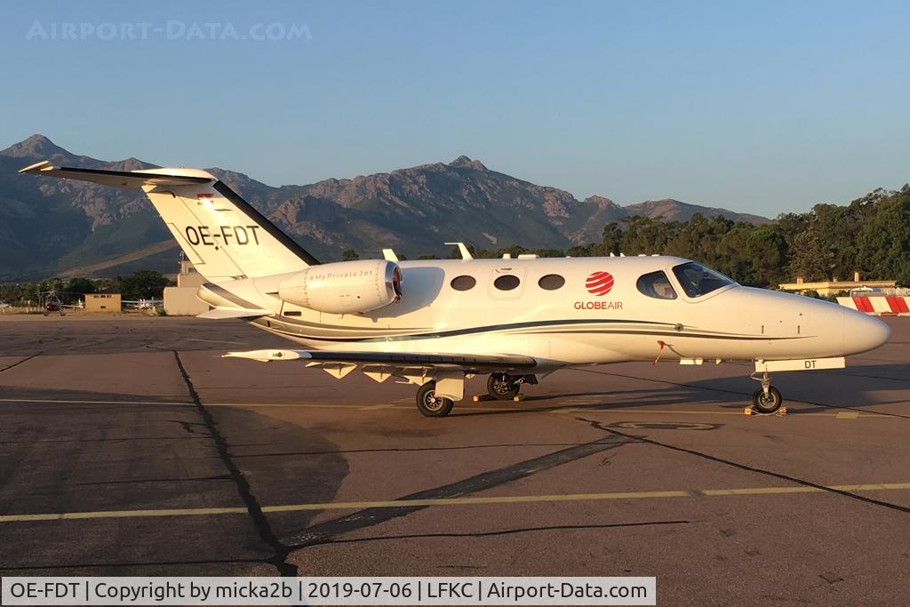 OE-FDT, 2009 Cessna 510 Citation Mustang Citation Mustang C/N 510-0156, Parked