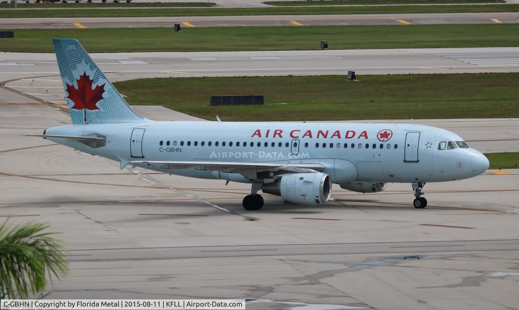 C-GBHN, 1997 Airbus A319-114 C/N 773, FLL spotting