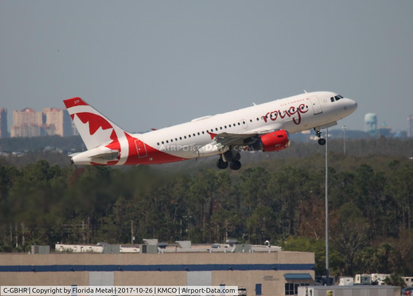 C-GBHR, 1998 Airbus A319-114 C/N 785, MCO spotting