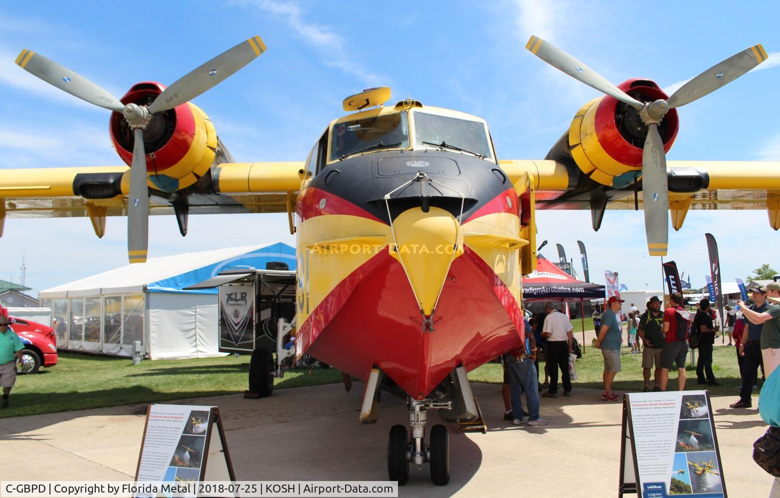C-GBPD, 1985 Canadair CL-215-V (CL-215-1A10) C/N 1084, Air Venture 2018