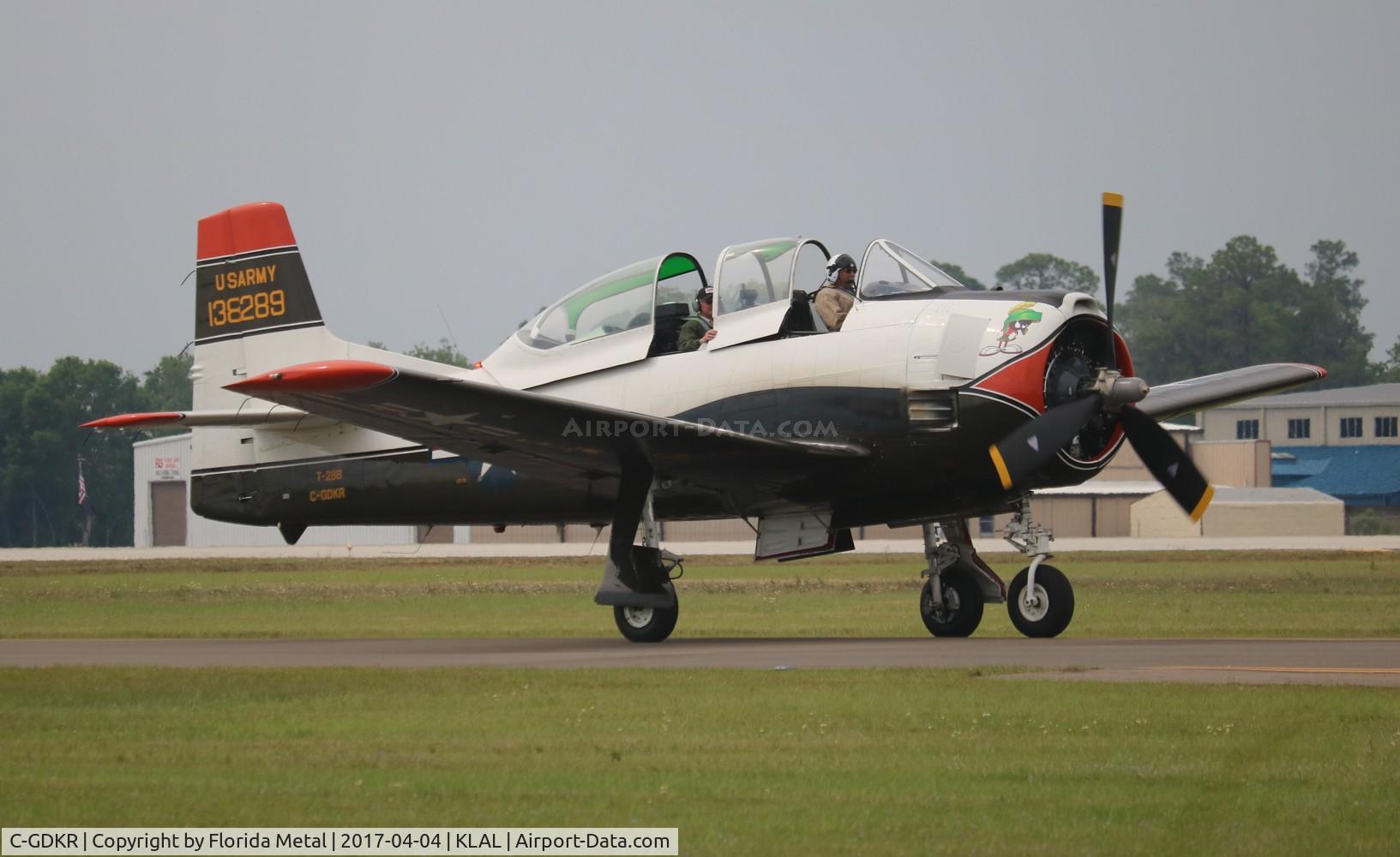 C-GDKR, 1956 North American T-28B Trojan C/N 200-360, Sun N Fun 2017