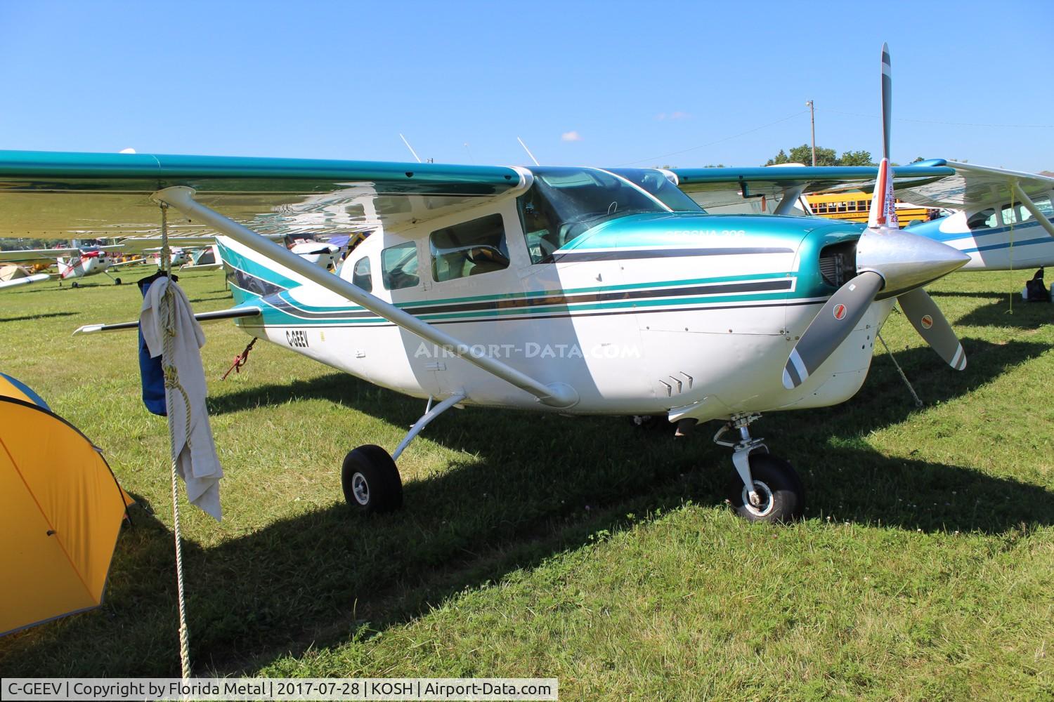 C-GEEV, 1965 Cessna U206 Super Skywagon C/N U206-0301, Air Venture 2017
