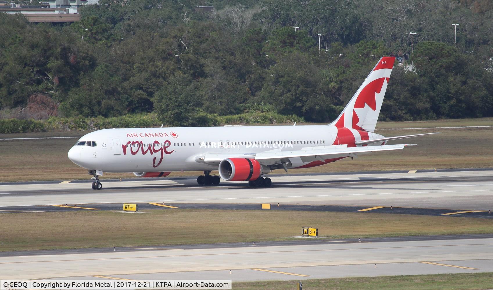 C-GEOQ, 1999 Boeing 767-375/ER C/N 30112, TPA spotting