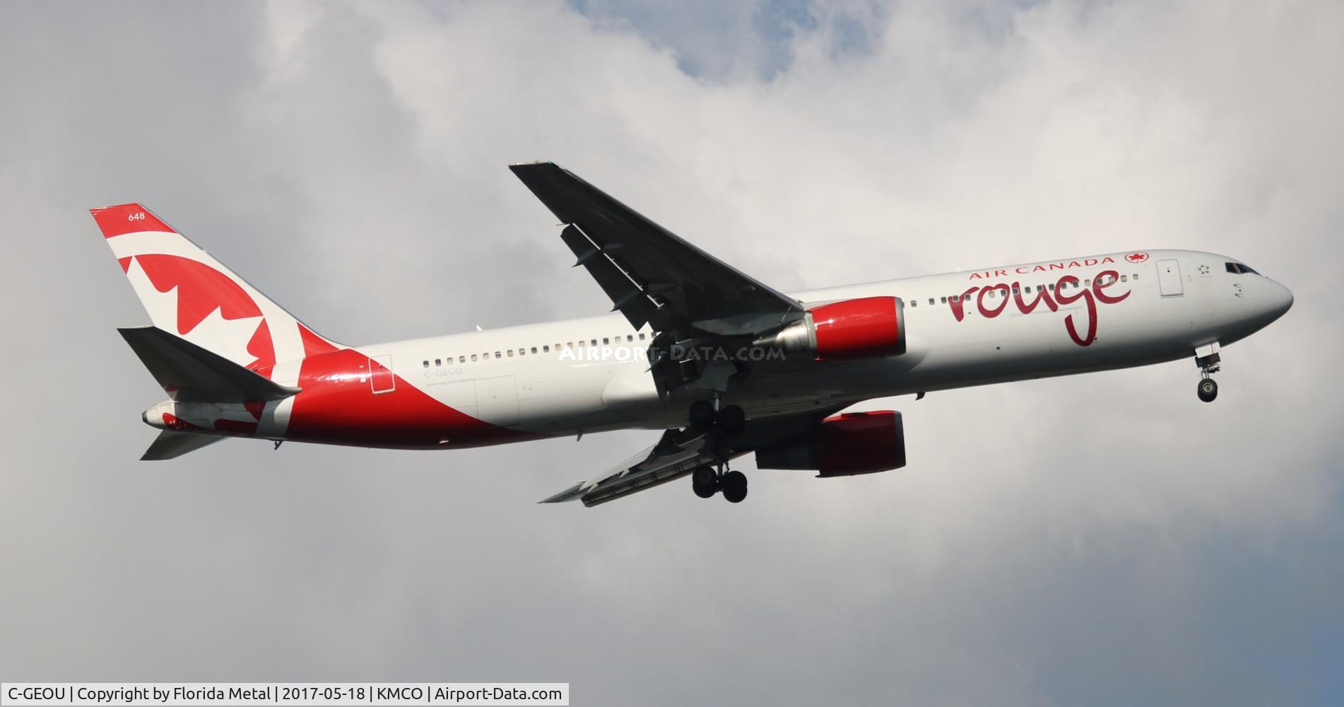 C-GEOU, 1999 Boeing 767-375 C/N 30108, MCO spotting