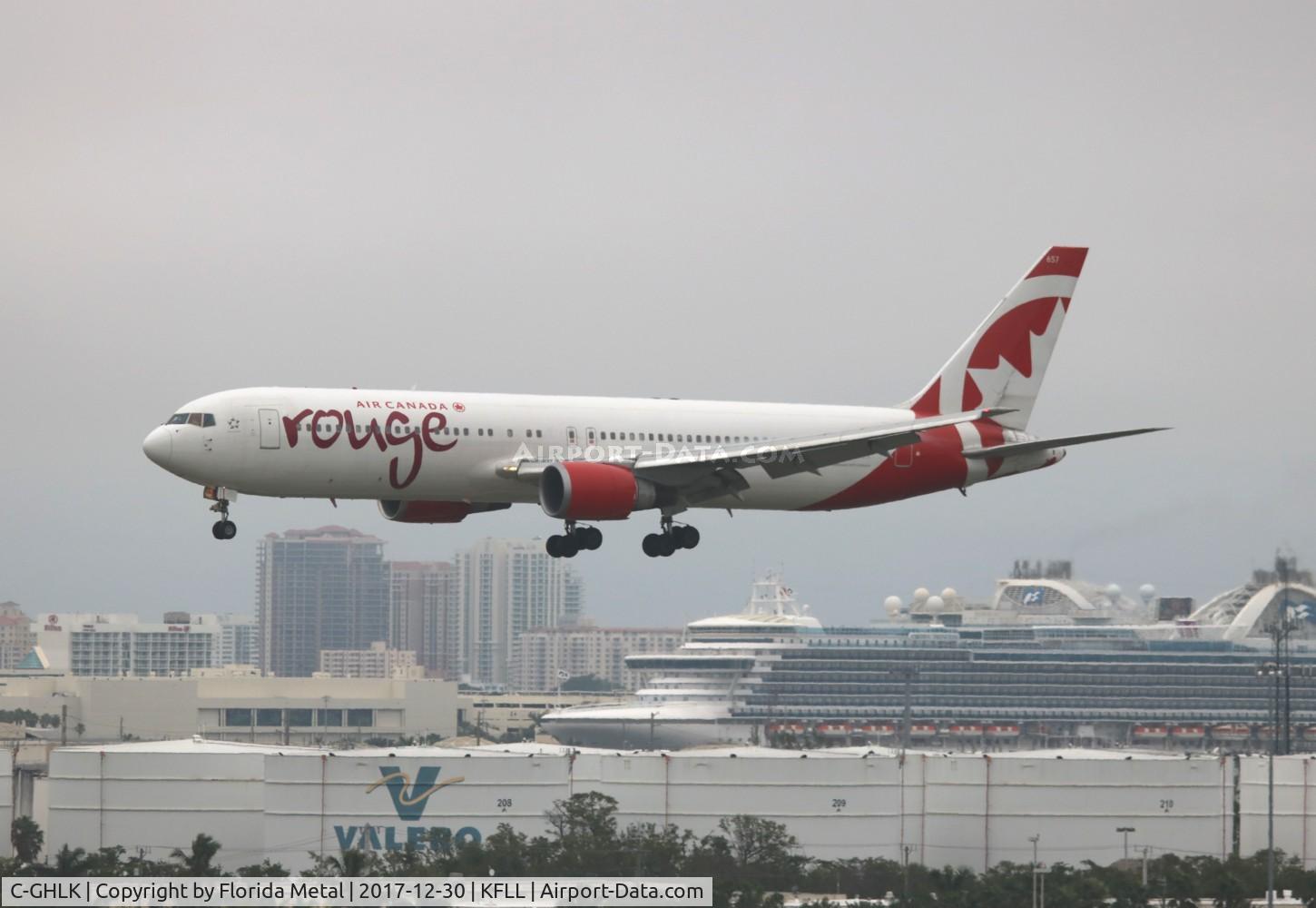 C-GHLK, 1992 Boeing 767-35H C/N 26388, FLL Spotting