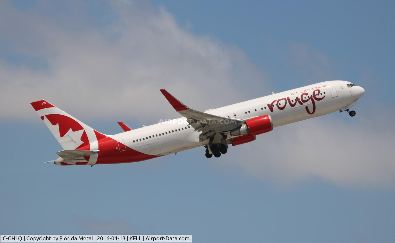 C-GHLQ, 2001 Boeing 767-333/ER C/N 30846, FLL spotting