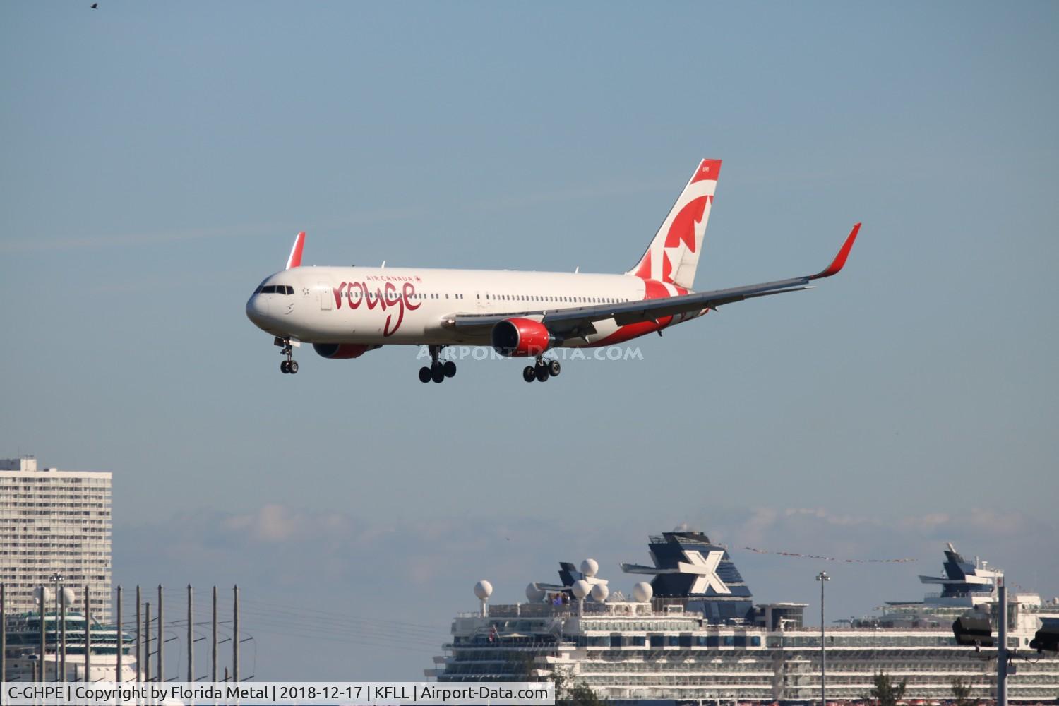 C-GHPE, 2003 Boeing 767-33A/ER C/N 33423, FLL spotting