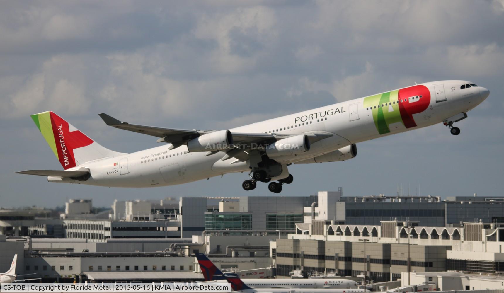 CS-TOB, 1994 Airbus A340-312 C/N 044, MIA spotting