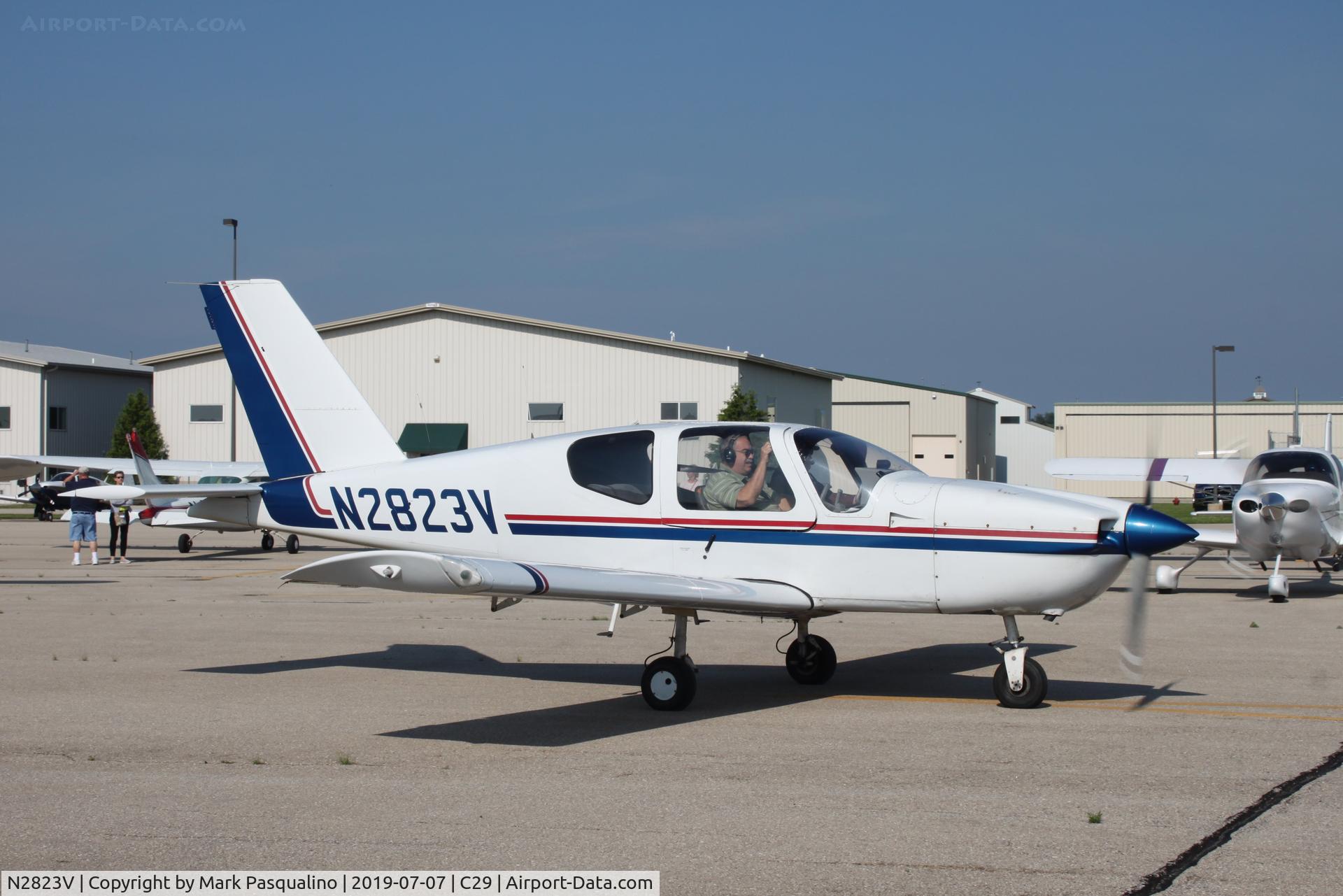 N2823V, Socata TB-9C Tampico Club C/N 1151, Socata TB-9C