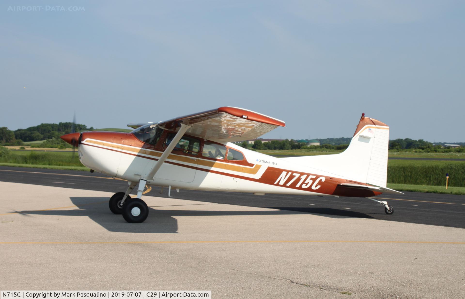 N715C, 1978 Cessna 180K Skywagon C/N 18052947, Cessna 180K