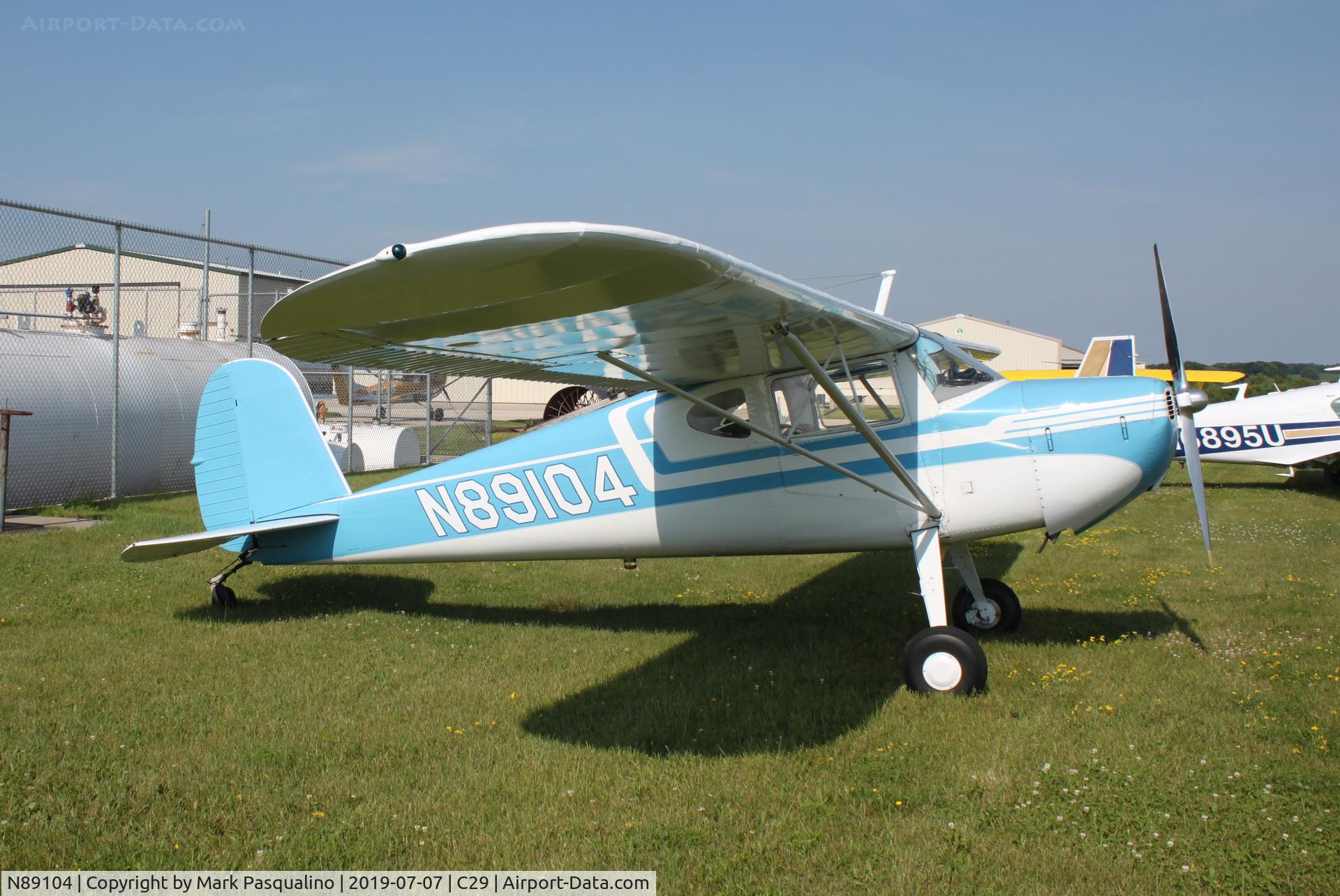 N89104, 1946 Cessna 140 C/N 8108, Cessna 140