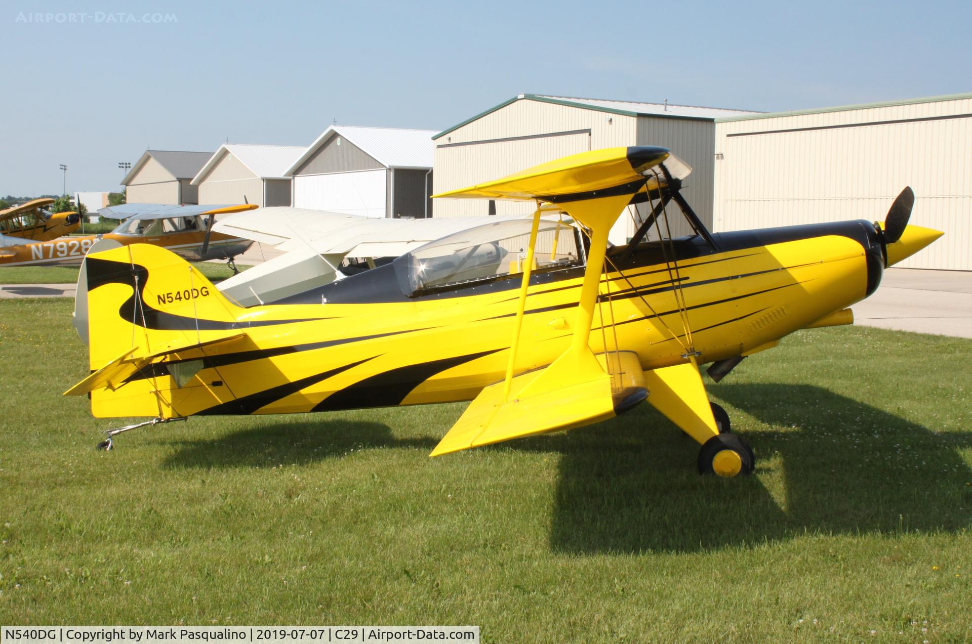 N540DG, 2008 Steen Skybolt C/N DG001, Skybolt