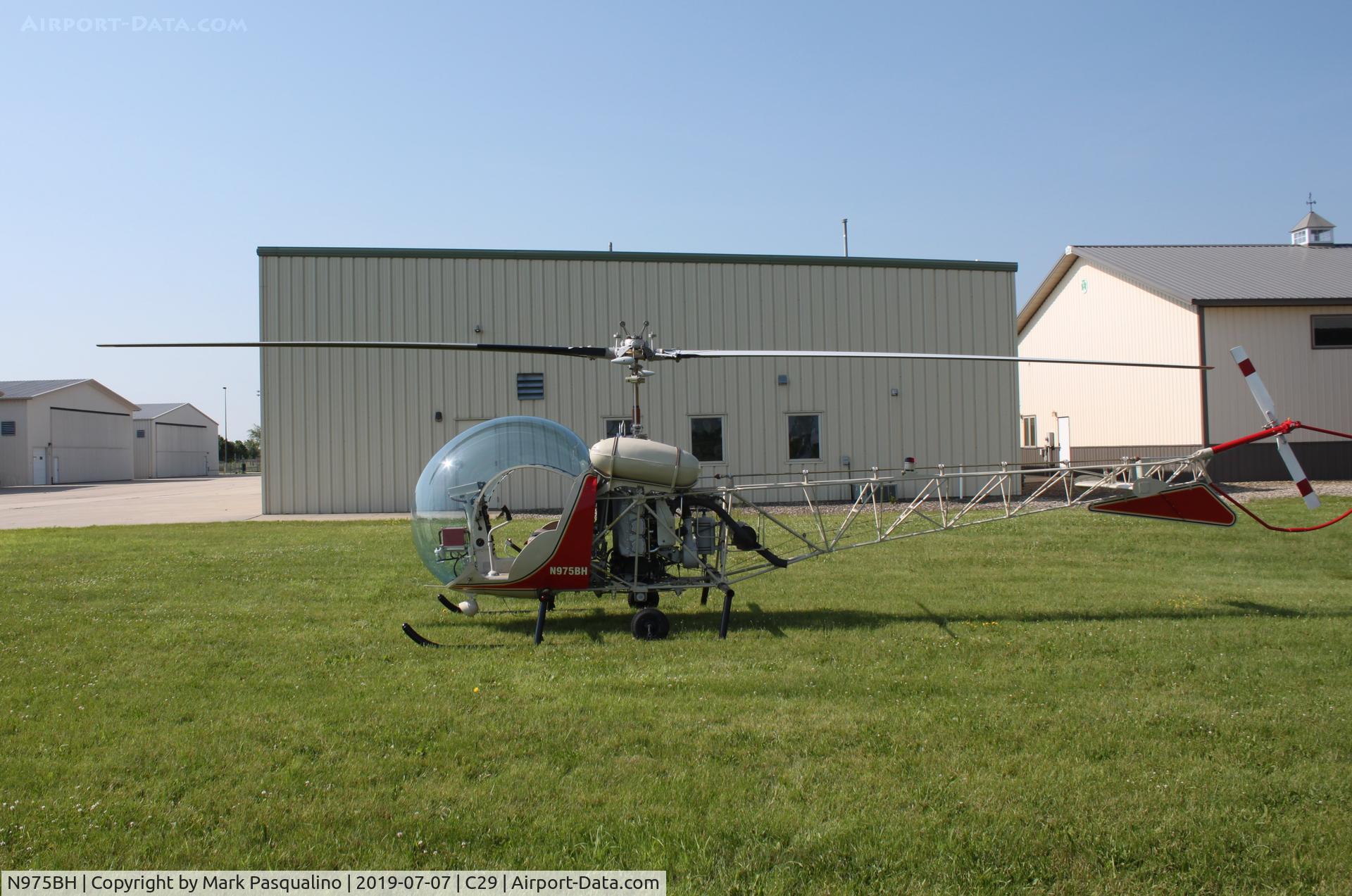 N975BH, Bell 47G-2 C/N 2242, Bell 47G-2