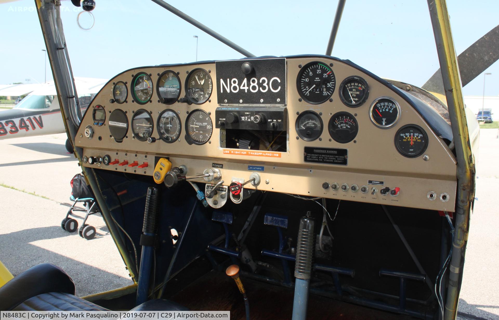 N8483C, 1981 Wag-Aero Wag-a-Bond Traveler C/N 27, Wag-a-Bond Traveler