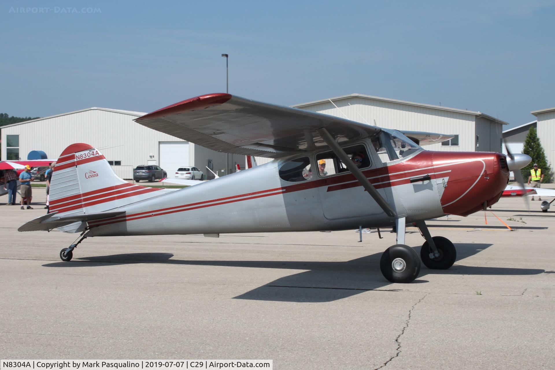 N8304A, Cessna 170B C/N 25156, Cessna 170B