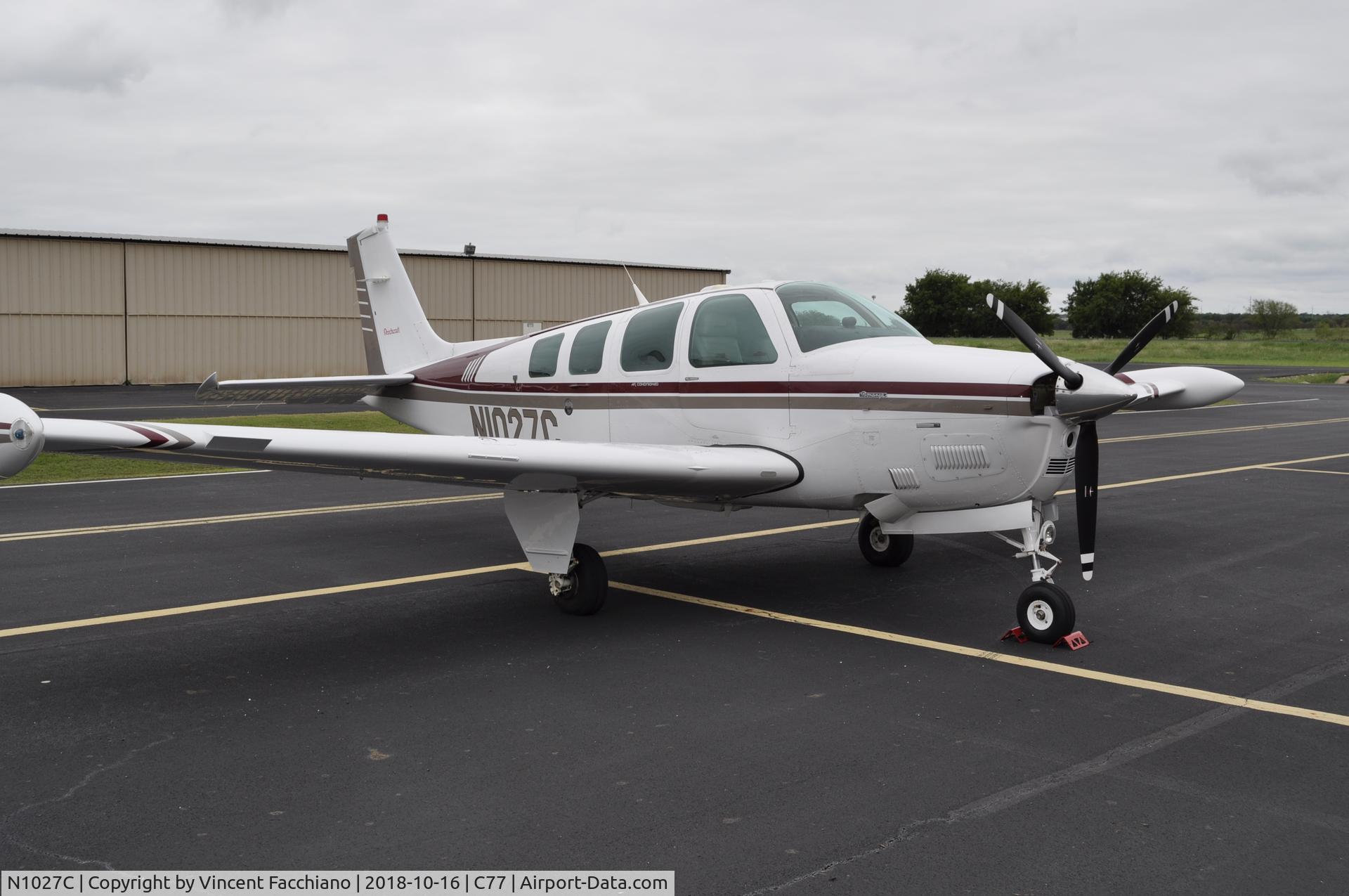 N1027C, 1996 Raytheon Aircraft Company A36 Bonanza C/N E-3010, 1996 Raytheon Aircraft Company A36