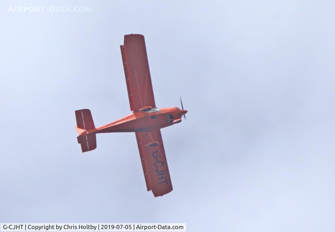 G-CJHT, 2016 Aeropro Eurofox 3K C/N 49316, Microlight over Potters Bar, Herts.