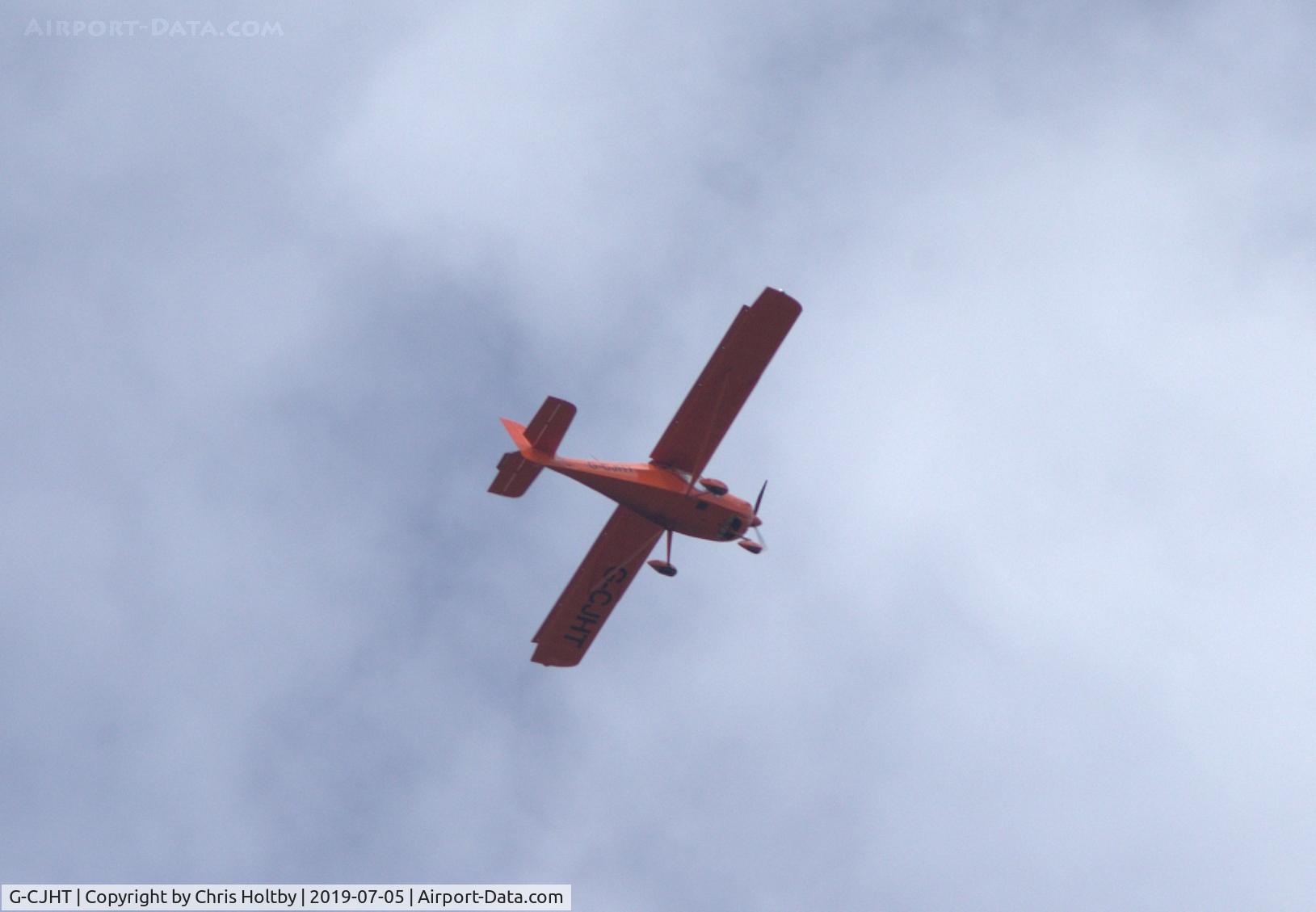 G-CJHT, 2016 Aeropro Eurofox 3K C/N 49316, Microlight over Potters Bar, Herts.