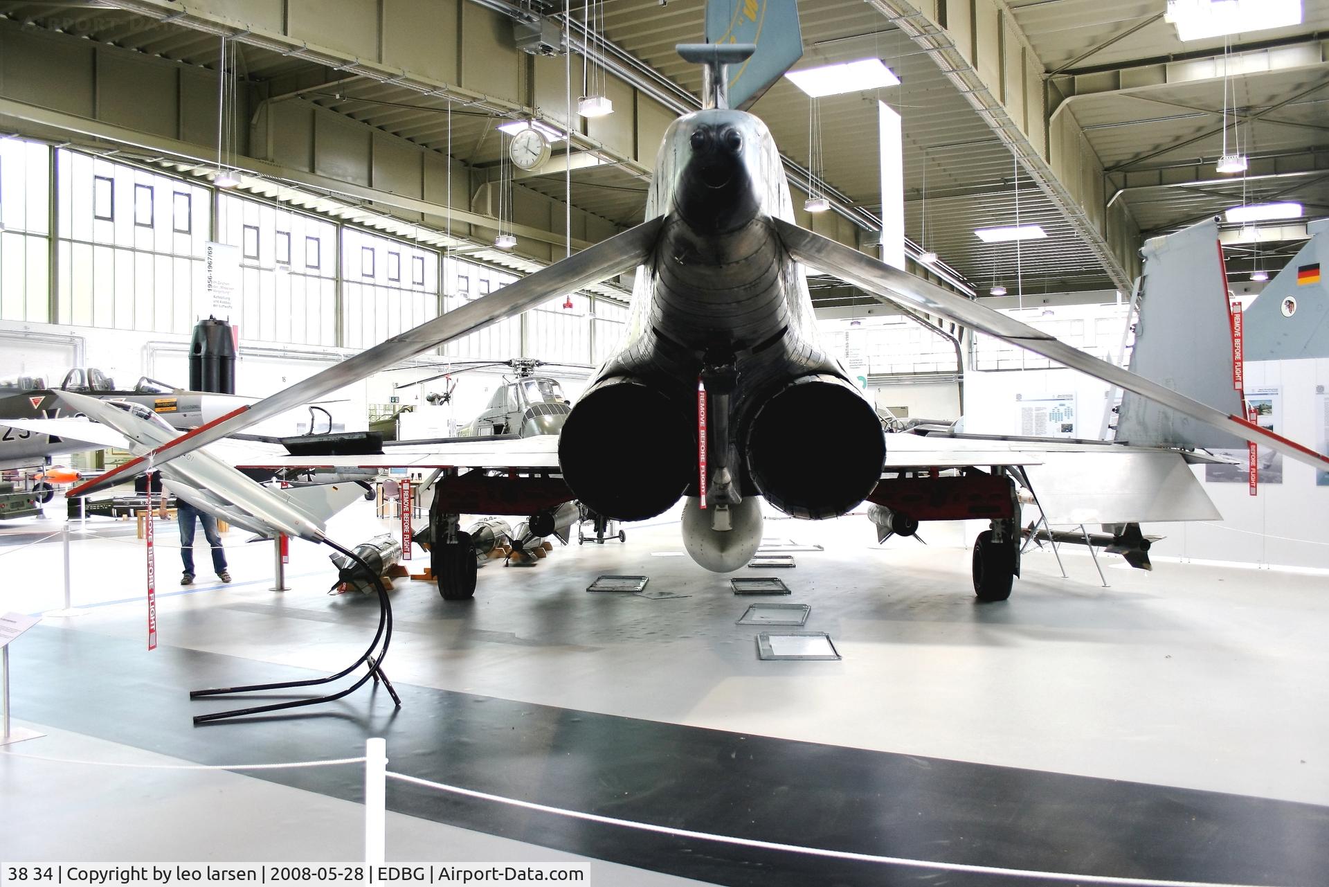 38 34, 1972 McDonnell Douglas F-4F Phantom II C/N 4705, Gatow Air Museum 28.5.2008