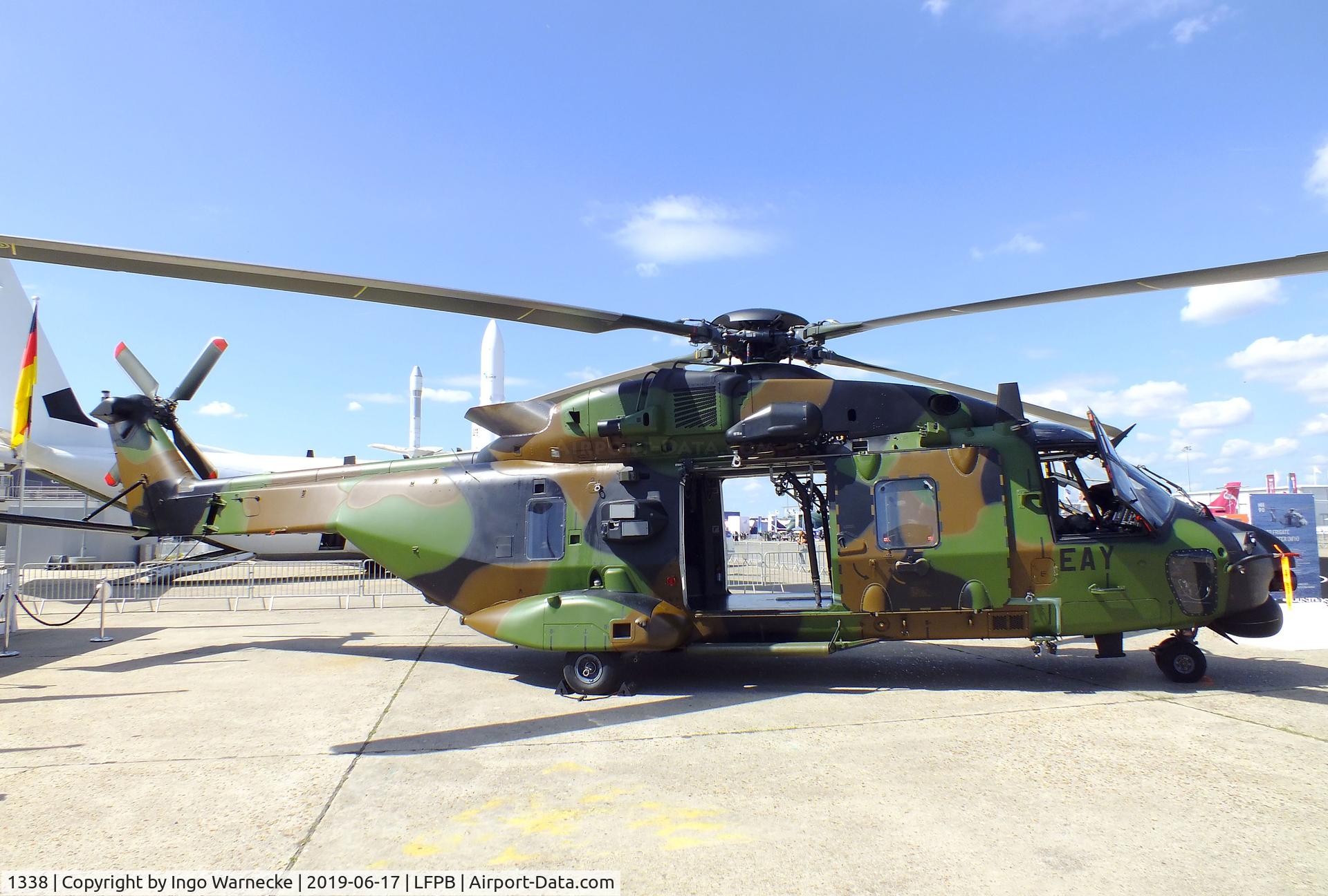 1338, 2017 NHI NH-90 TTH Caiman C/N 1338, NHI NH90 TTH Caiman of ALAT (French army aviation) at the Aerosalon 2019, Paris