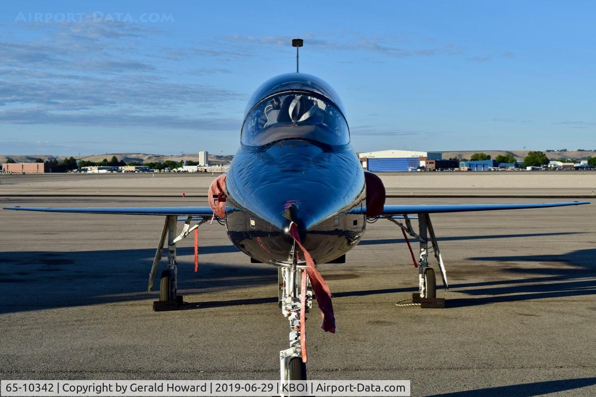 65-10342, 1965 Northrop T-38A Talon C/N N.5761, Parked on the north GA ramp.