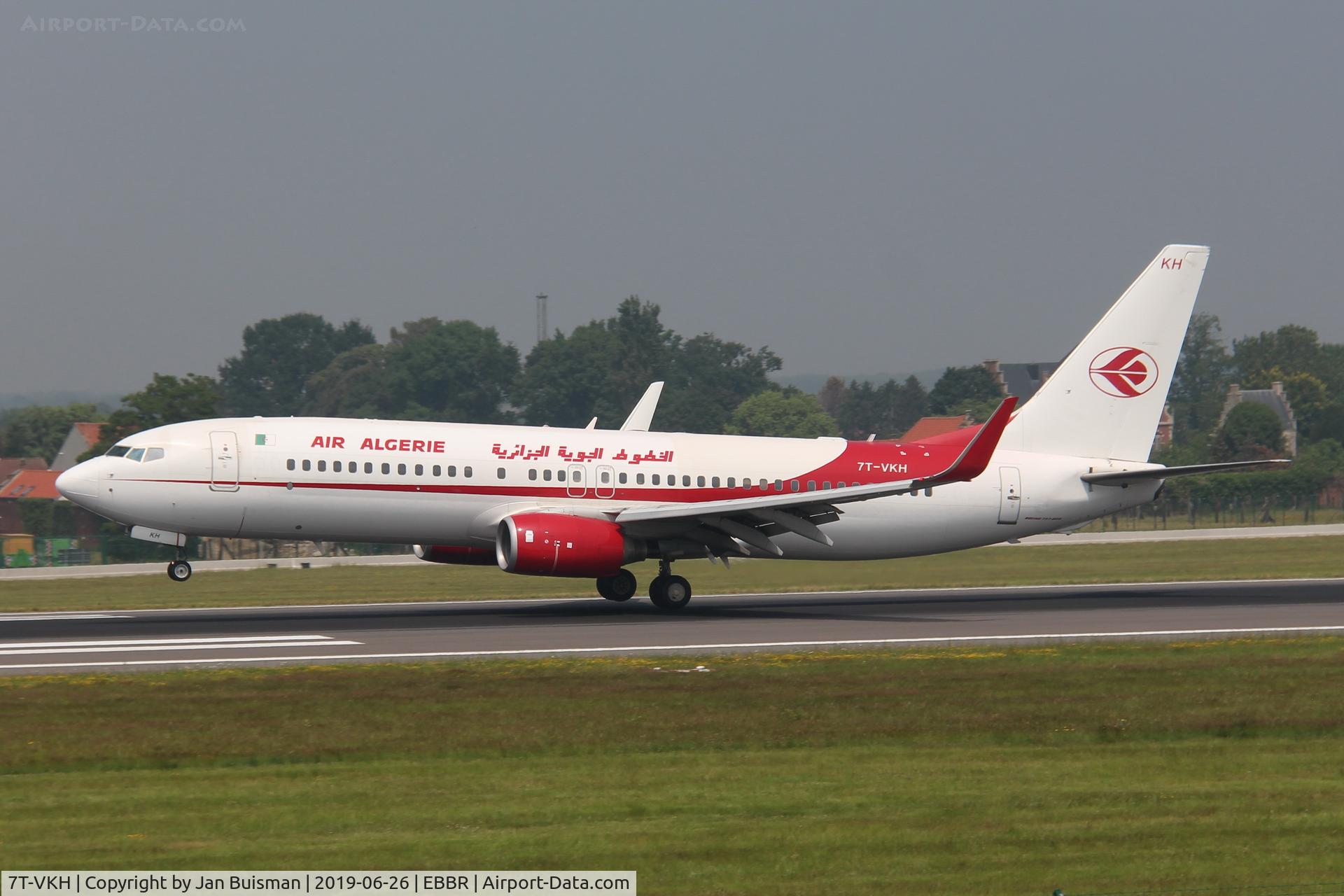 7T-VKH, 2011 Boeing 737-8D6 C/N 40862, Air Algerie