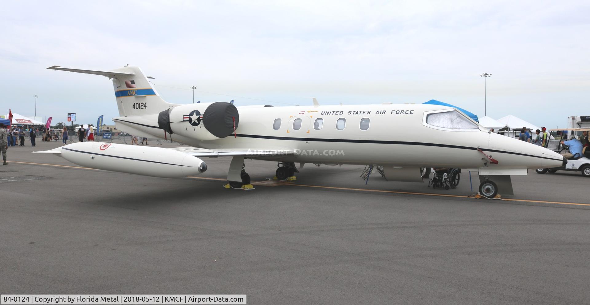 84-0124, 1984 Gates Learjet C-21A C/N 35A-570, C-21A
