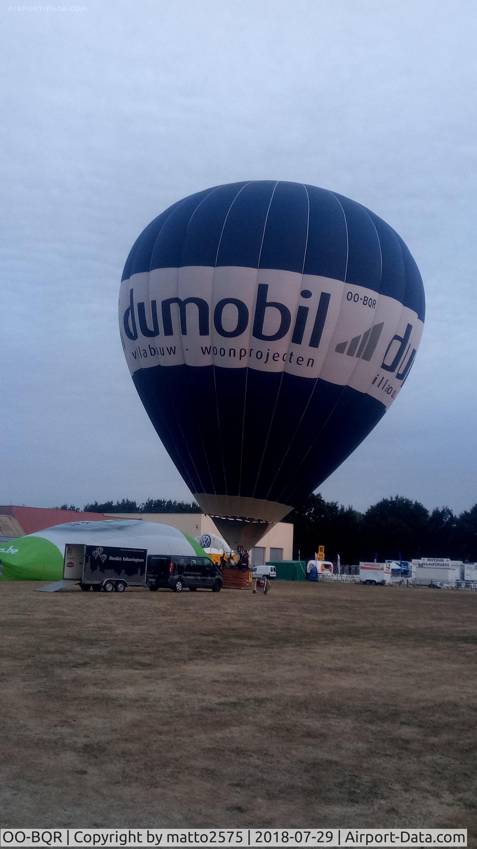 OO-BQR, 2007 Cameron Z-160 C/N 11059, taken just before morning launch at the balloon festival in Eeklo, Belgium