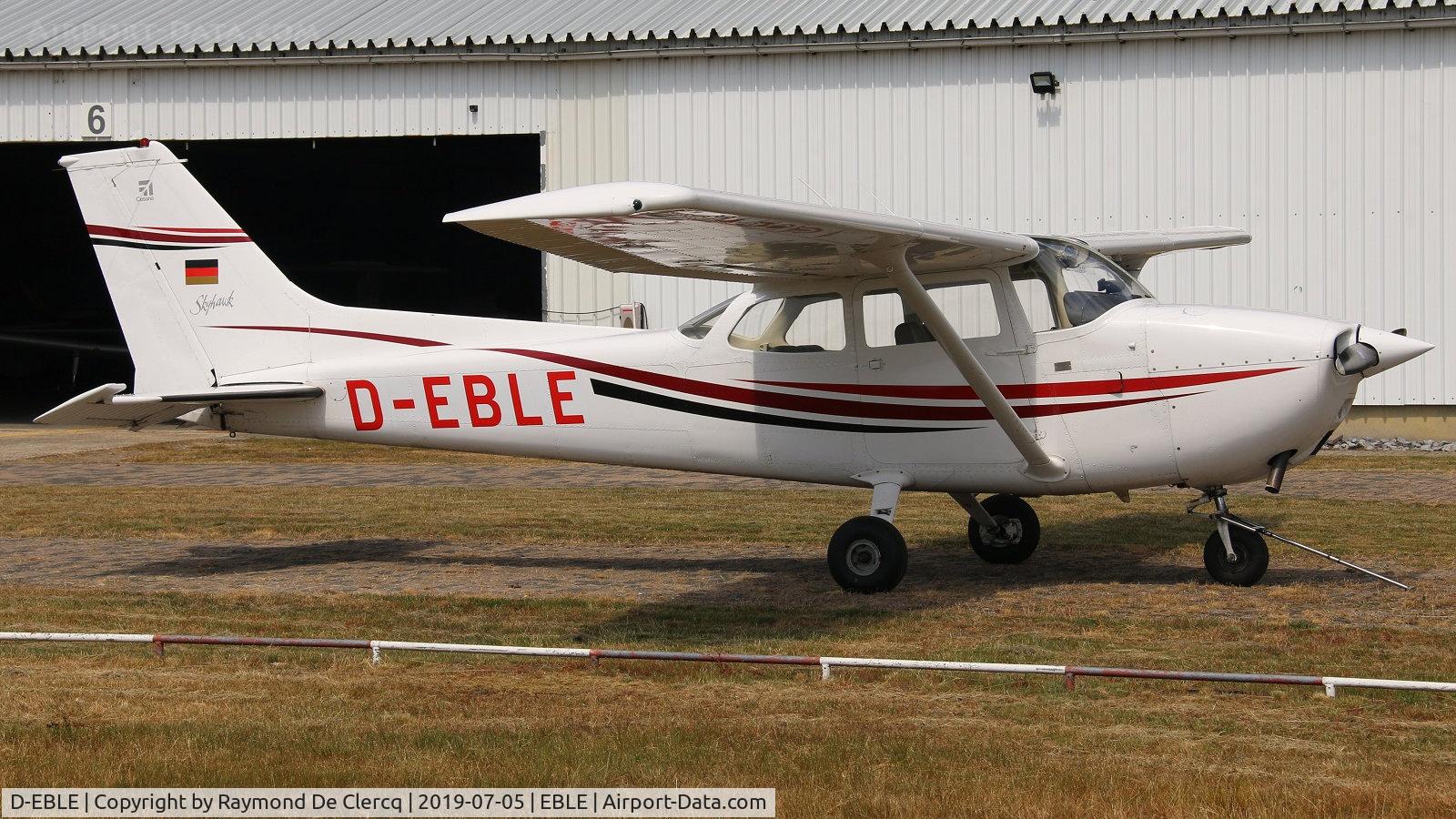 D-EBLE, 1976 Reims F172M Skyhawk Skyhawk C/N 1510, At home base Leopoldsburg.