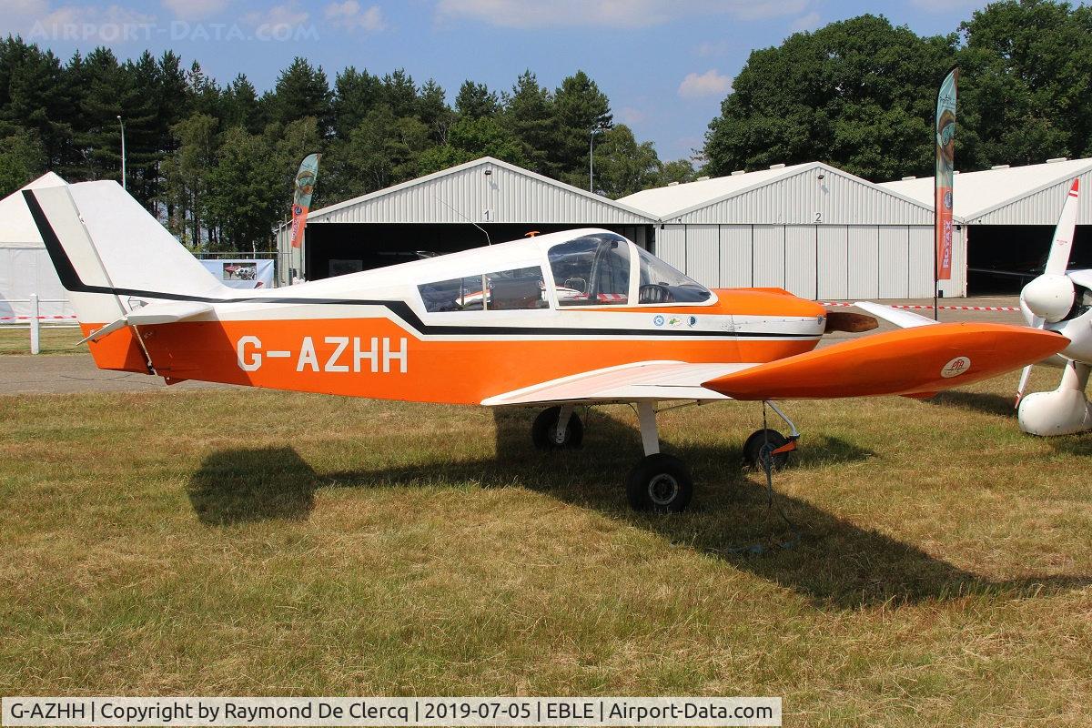 G-AZHH, 1975 Squarecraft SA102-5 Cavalier C/N PFA 1393, Experimental days 2019.