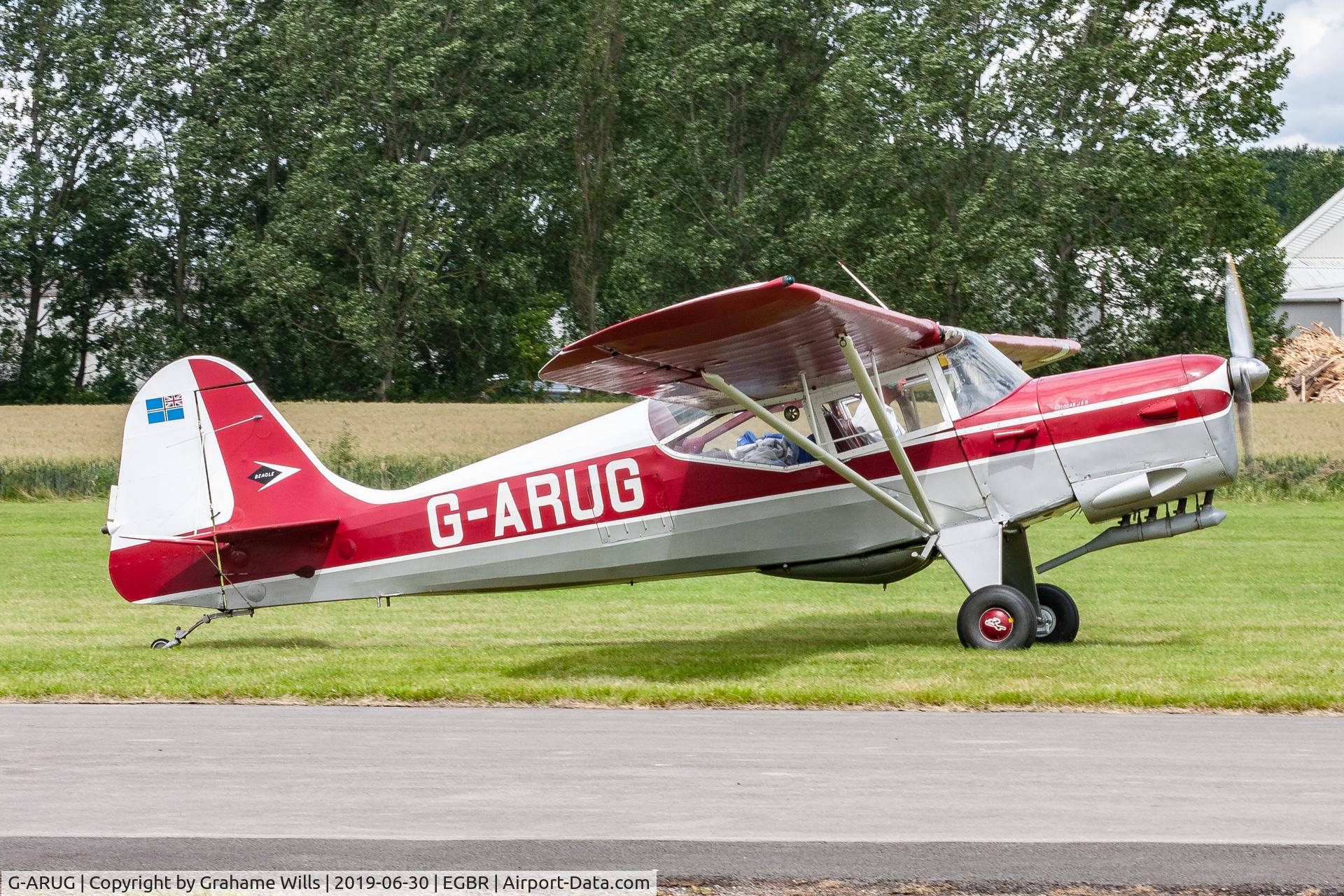 G-ARUG, 1961 Auster J-5G Cirrus Autocar C/N 3272, Auster J/5G Autocar G-ARUG, Breighton 30/6/19