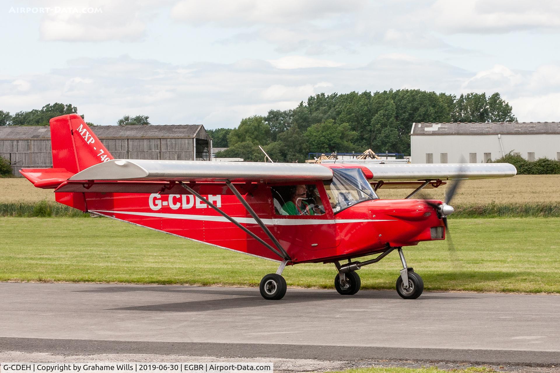 G-CDEH, 2004 ICP MXP-740 Savannah LS(1) C/N BMAA/HB/349, ICP MXP-740 Savannah VGLS (1) G-CDEH, Breighton 30/6/19