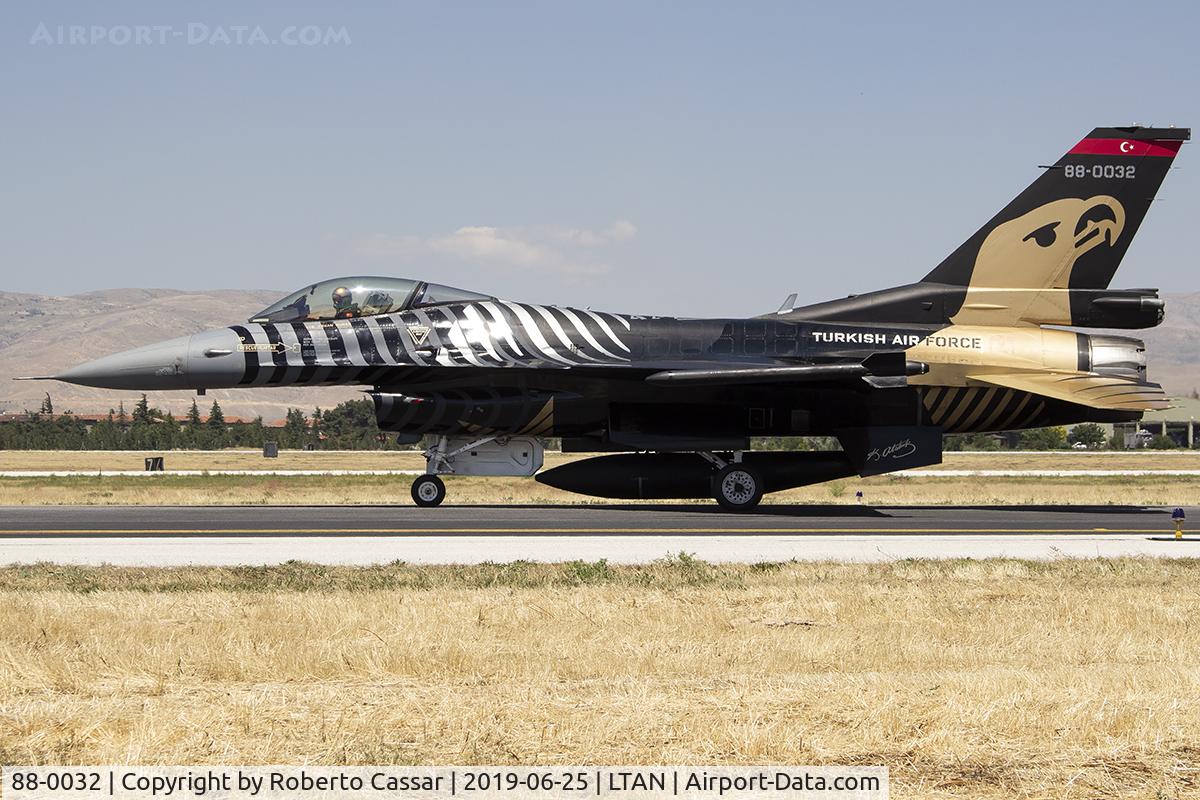 88-0032, TAI (Turkish Aerospace Industries) F-16C Fighting Falcon C/N 4R-34, Anatolian Eagle 2019