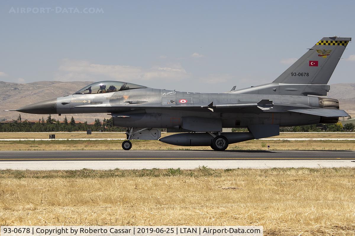 93-0678, TAI (Turkish Aerospace Industries) F-16C Fighting Falcon C/N HC-22, Anatolian Eagle 2019