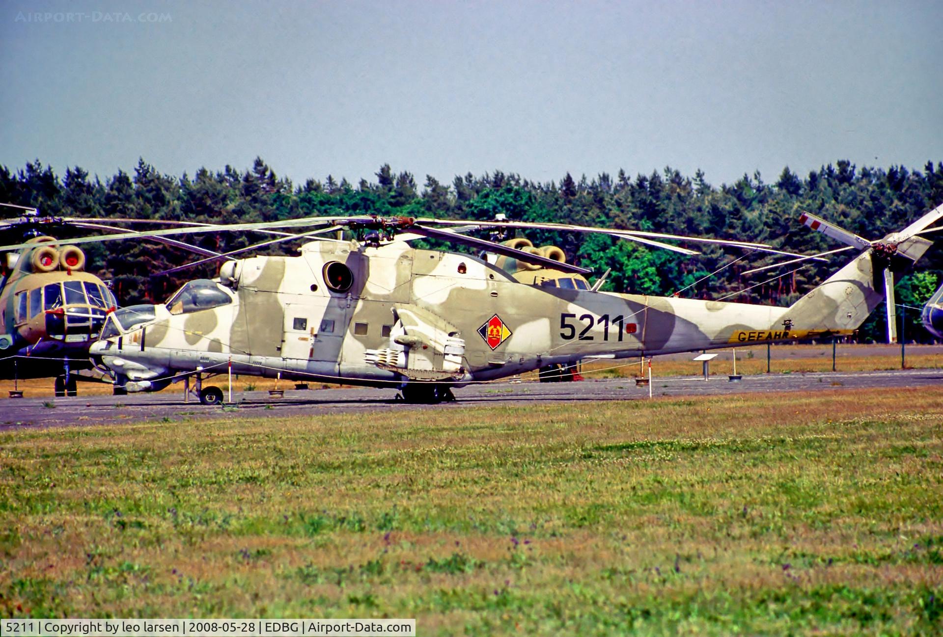 5211, 1981 Mil MI-24D C/N 110171, Berlin Gatow air museum 28.5.2008