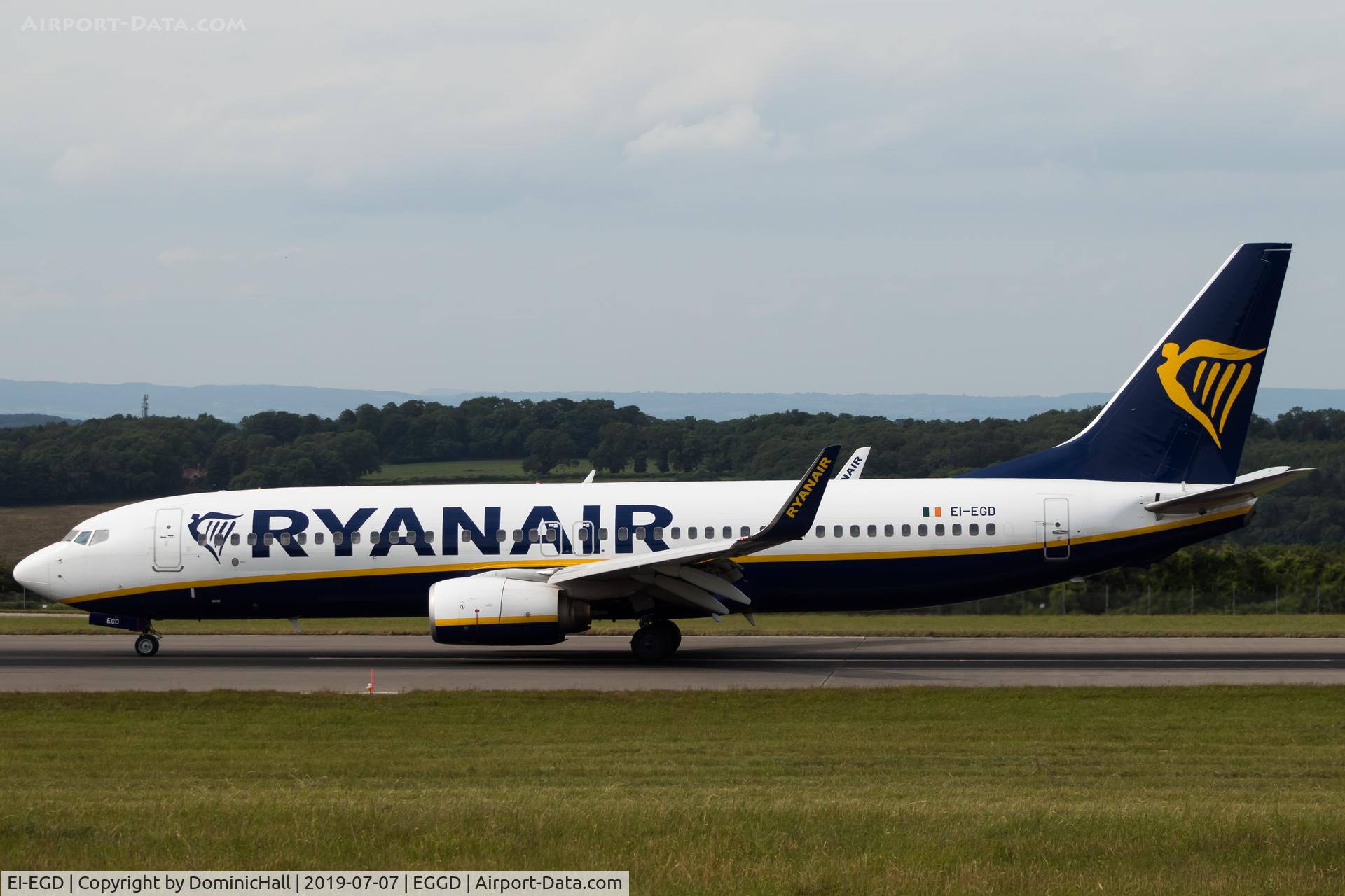 EI-EGD, 2010 Boeing 737-8AS C/N 34981, Landing RWY 27