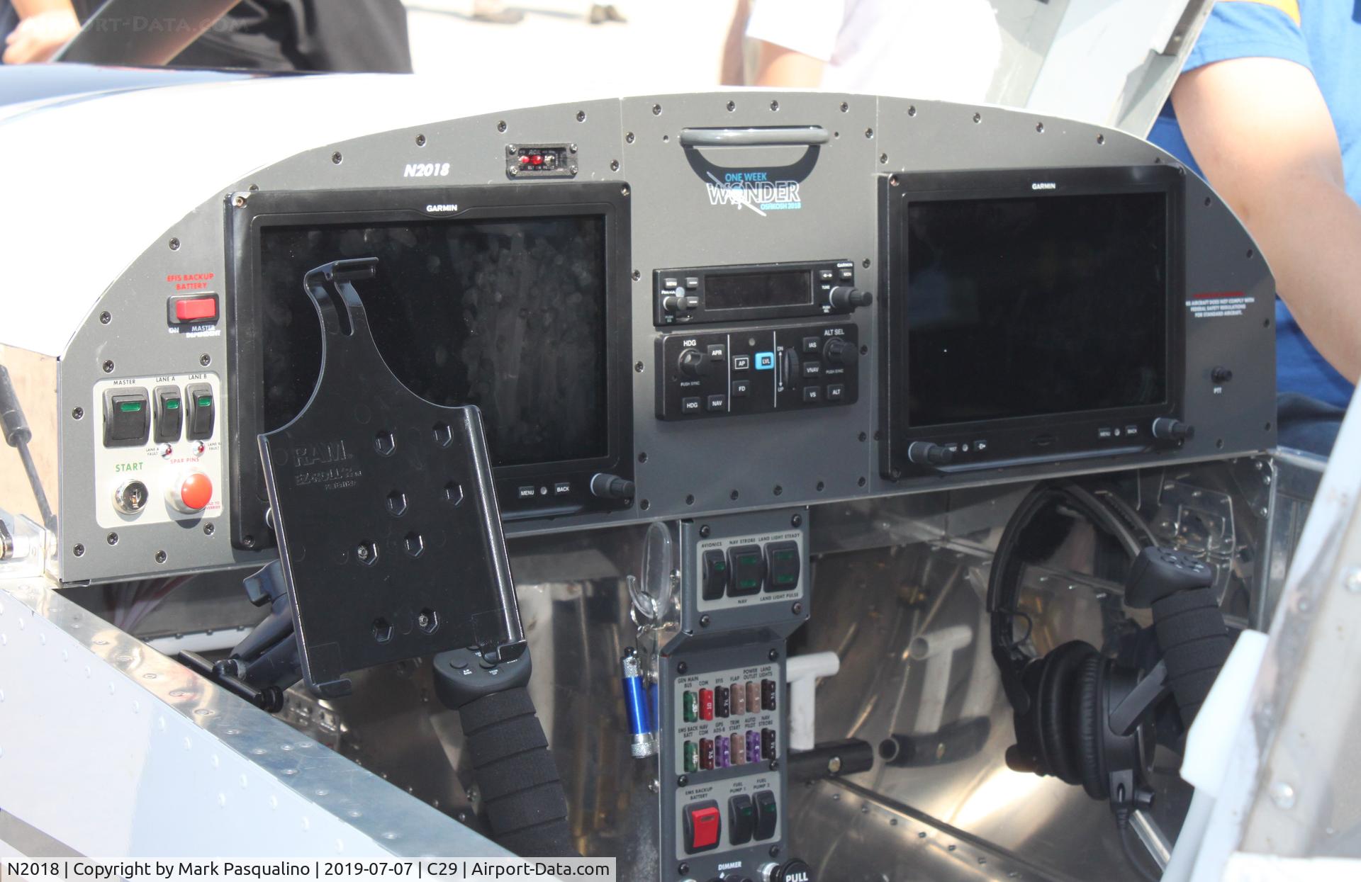 N2018, 2018 Vans RV-12IS C/N 121100, Vans RV12IS