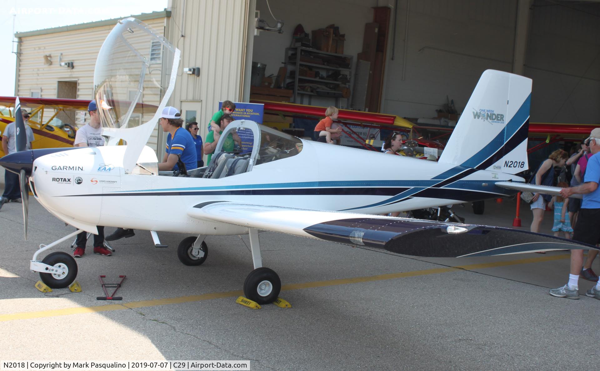 N2018, 2018 Vans RV-12IS C/N 121100, Vans RV12IS