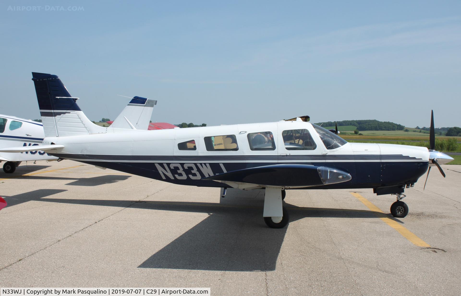 N33WJ, 1977 Piper PA-32R-300 Cherokee Lance C/N 32R-7780443, Piper PA-32R-300