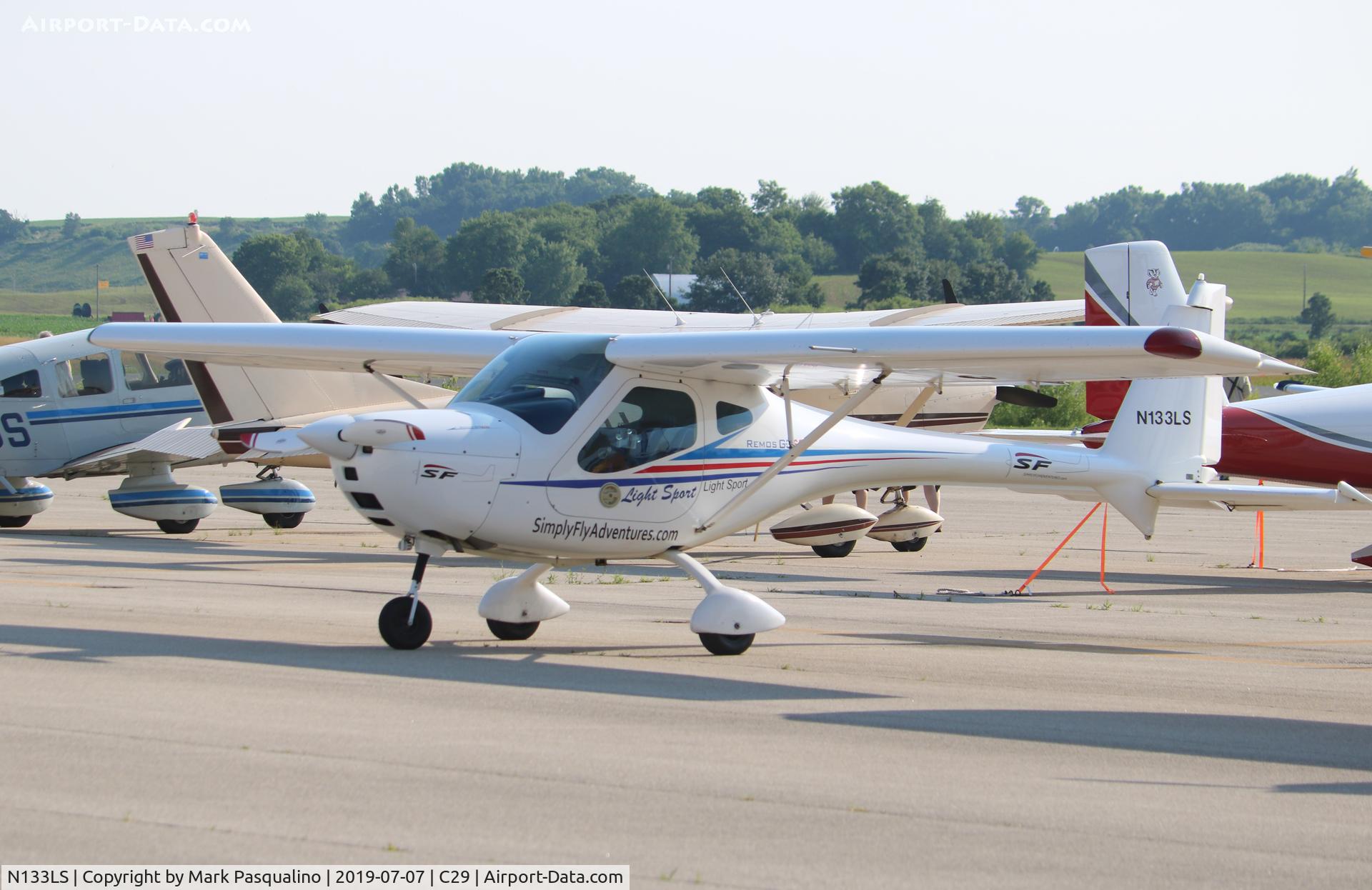 N133LS, 2007 Remos G-3/600 Mirage C/N 217, Remos G-3/600