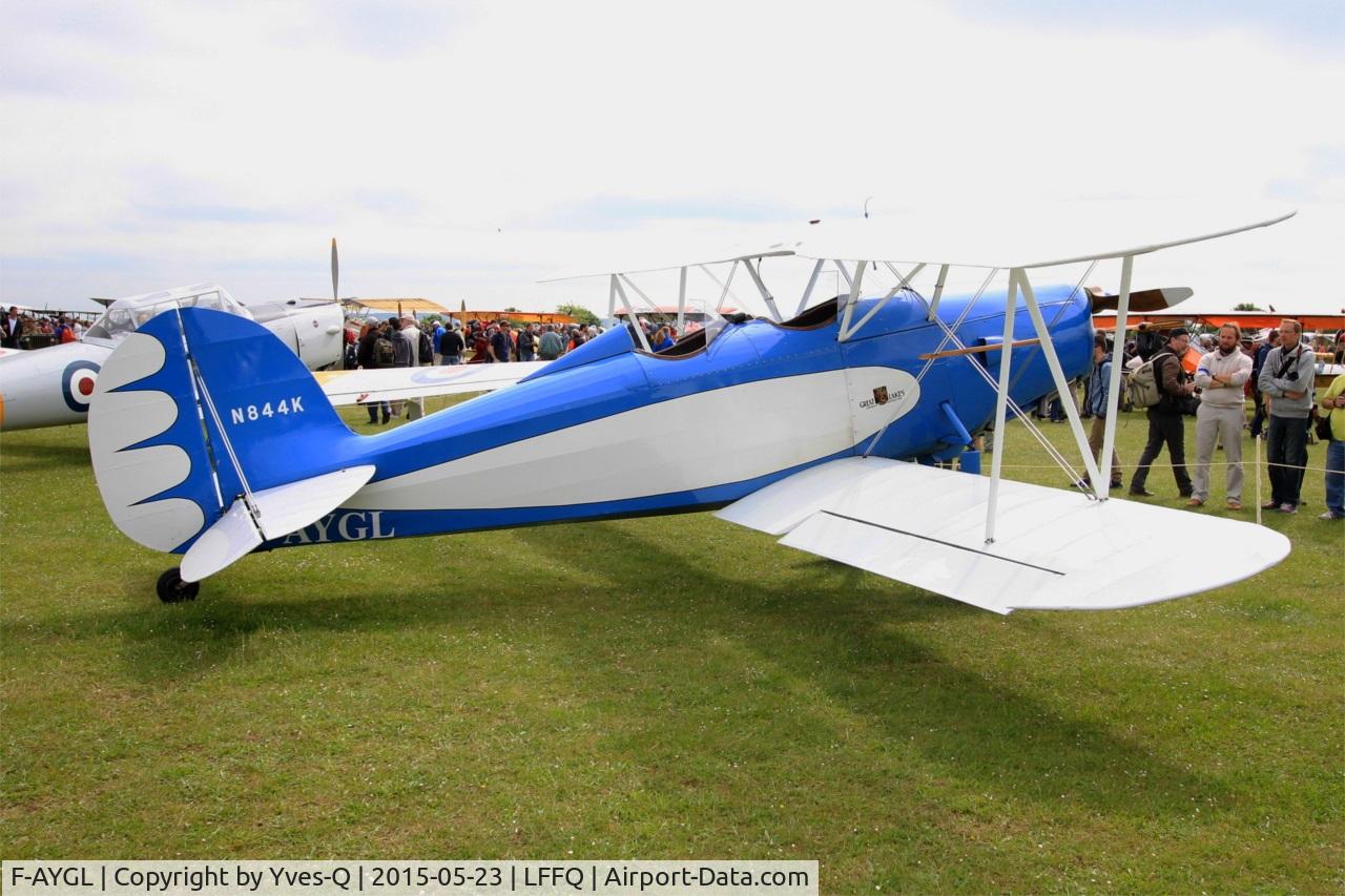 F-AYGL, 1930 Great Lakes 2T-1A Sport Trainer C/N 91, Great Lakes 2T-1A Sport Trainer, Static display, La Ferté-Alais (LFFQ) Air show 2015