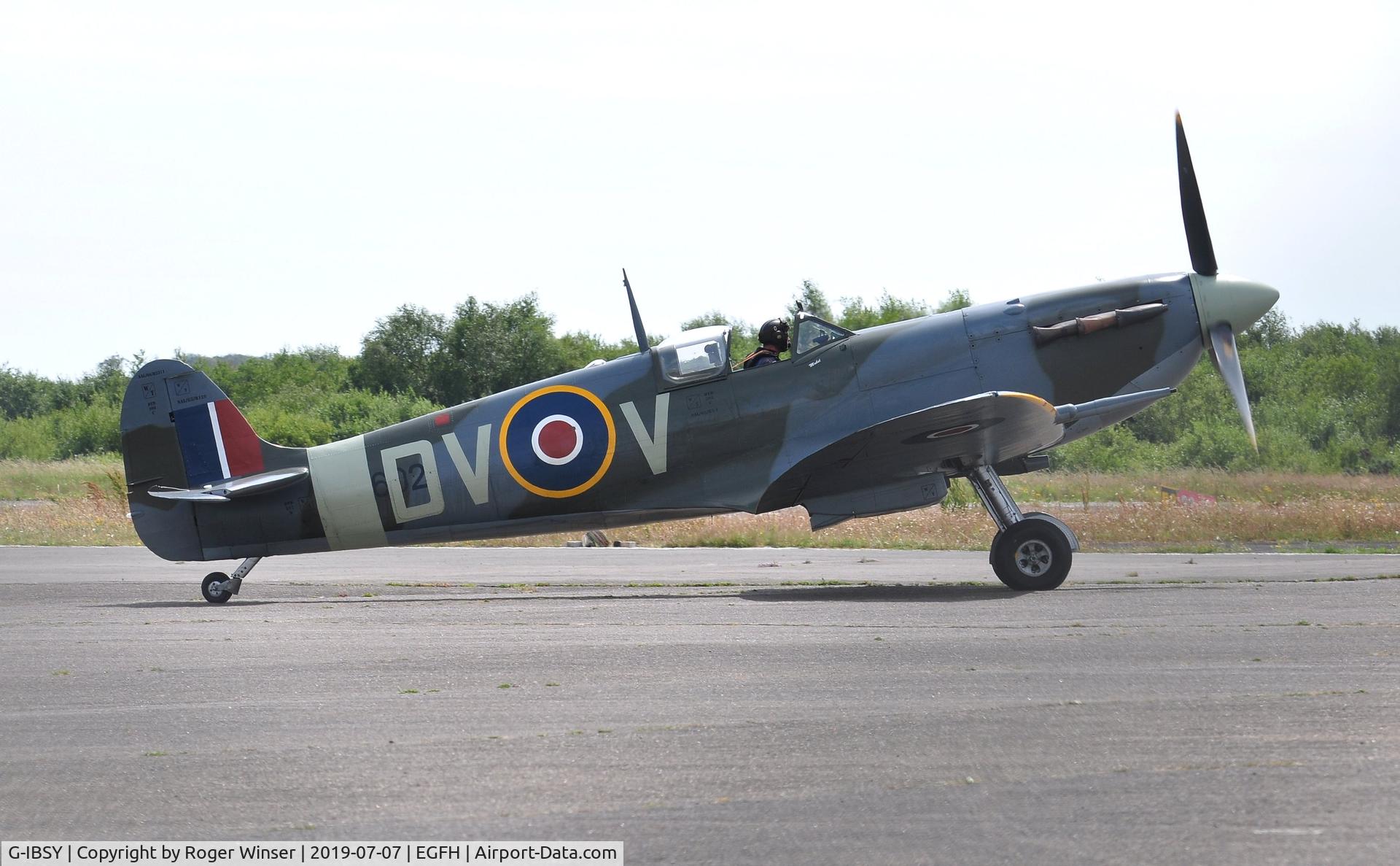 G-IBSY, 1942 Supermarine 349 Spitfire Vc C/N EE602, Spitfire marked EE602/DV-V.