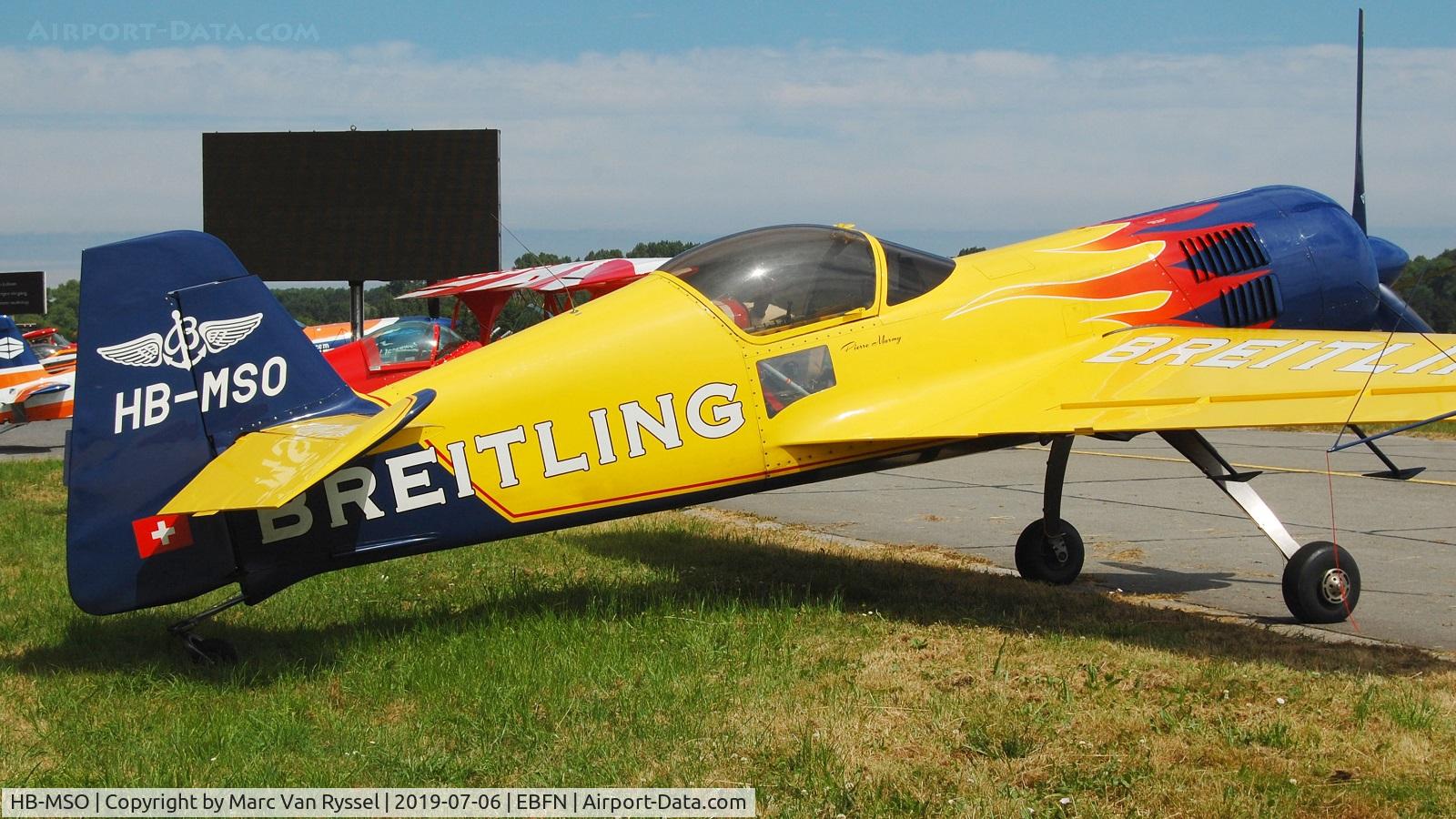 HB-MSO, 1992 Sukhoi SU-26M C/N 06-04, Aerobatic Championships at Koksijde.