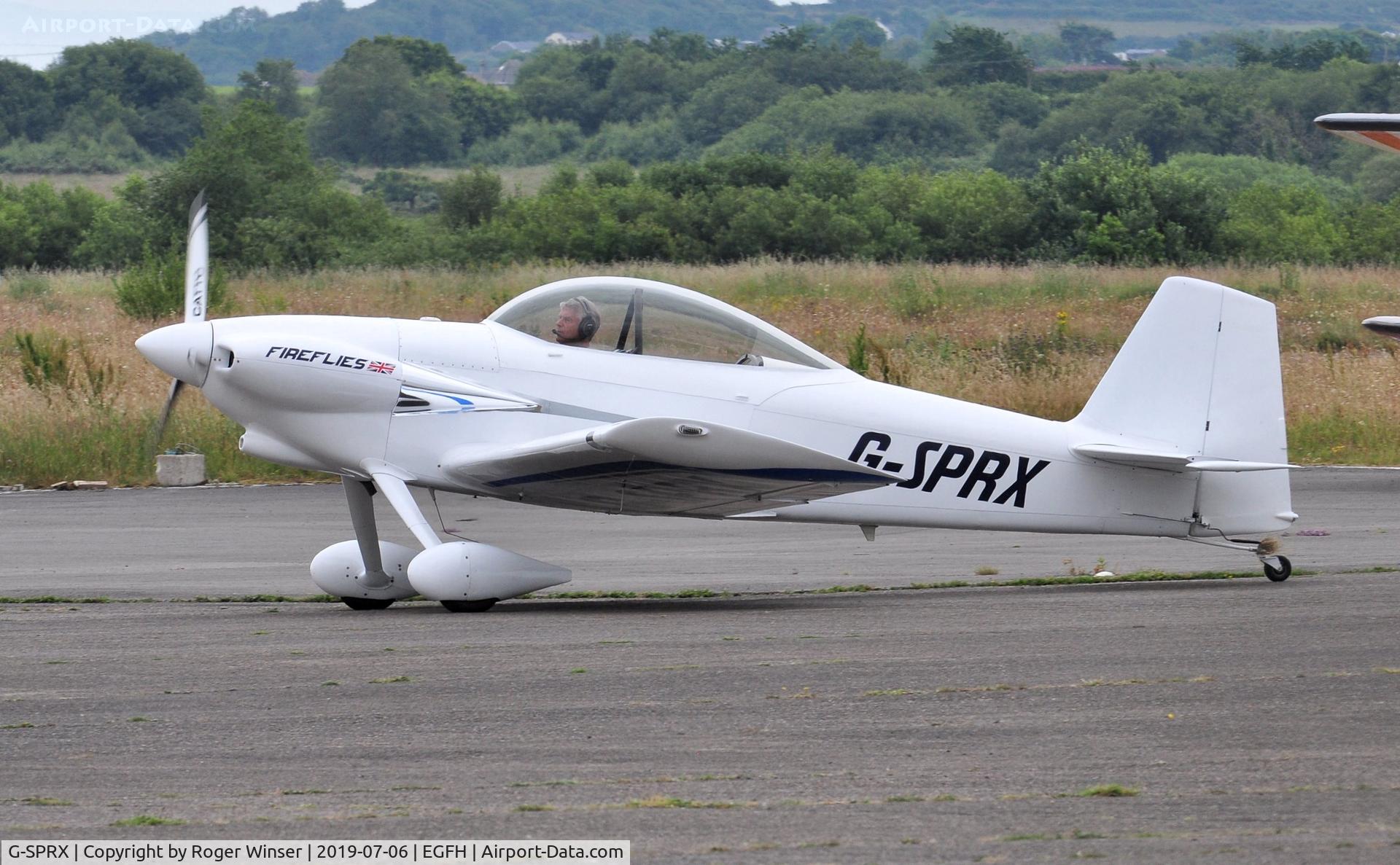 G-SPRX, 2005 Vans RV-4 C/N 1622, Half of the FireFlies aerobatic team (with  G-SPRK).