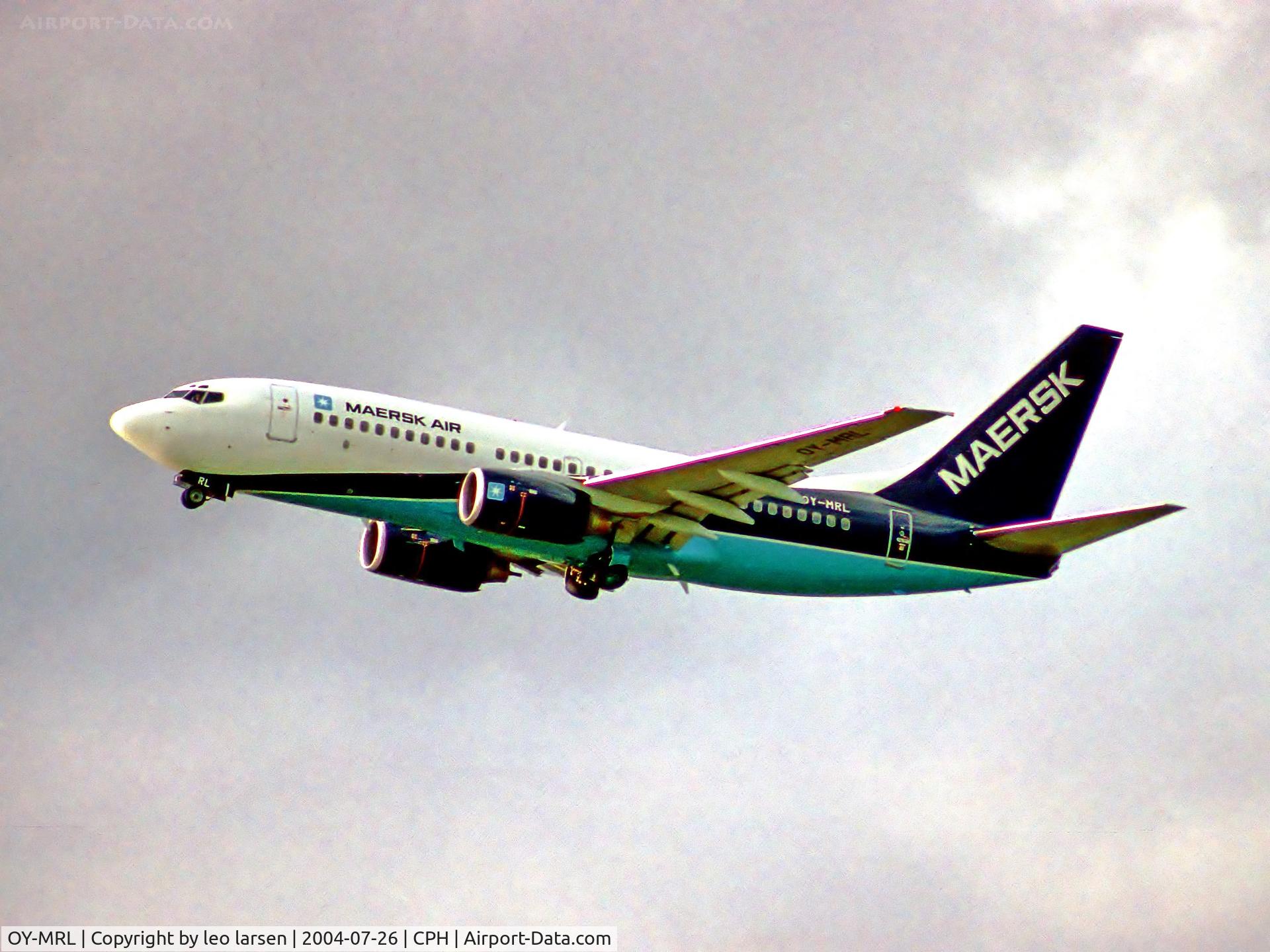 OY-MRL, 2002 Boeing 737-7L9 C/N 28011, Copenhagen 26.7.2004