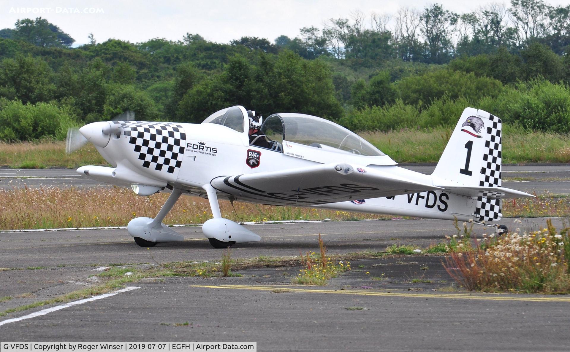 G-VFDS, 2012 Vans RV-8 C/N PFA 303-14637, Raven 1 of Team Raven.
